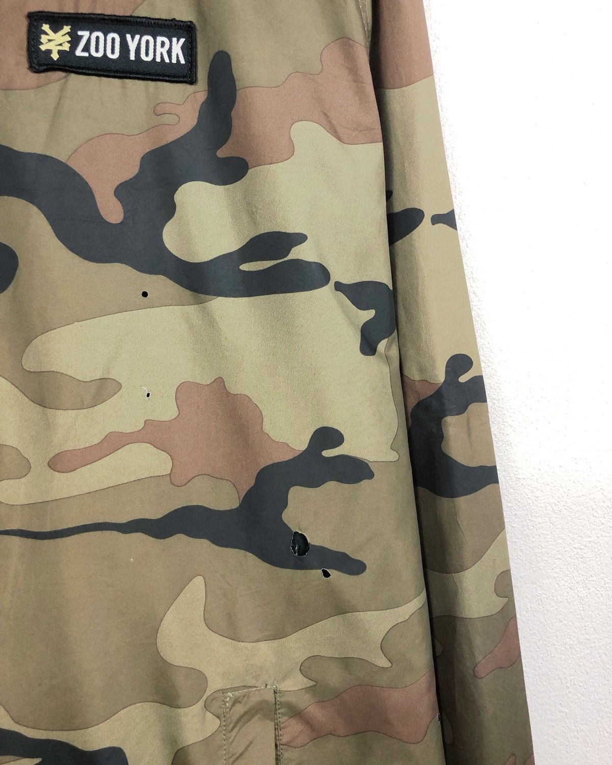 Zoo York Rare Zoo York Skateboard Camo Zipper Hoodie Jacket Size US XL / EU 56 / 4 - 12 Thumbnail