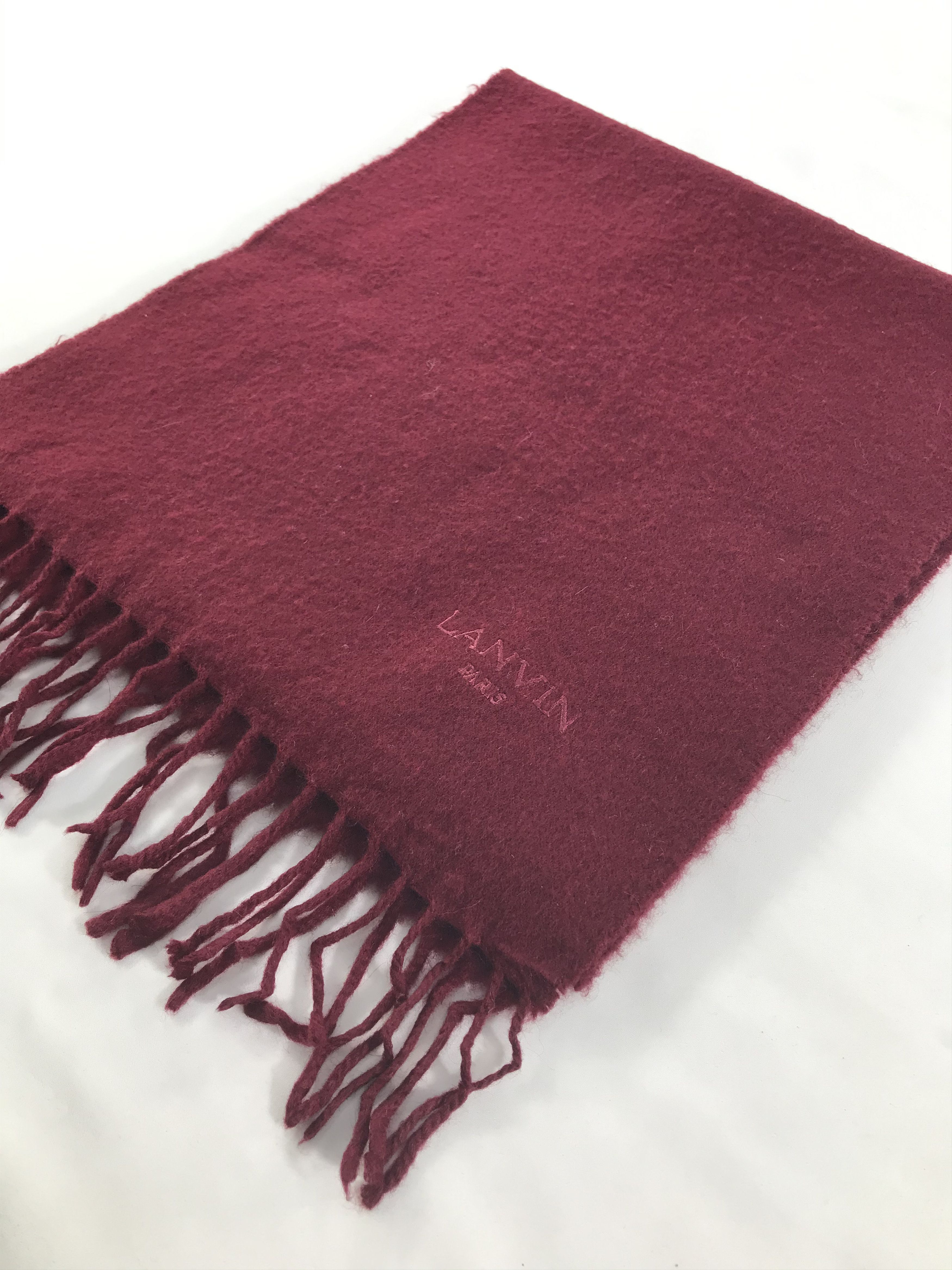 Lanvin × Vintage Lanvin Scarf / Muffler / Neckwear - WW2900 Size ONE SIZE - 3 Thumbnail