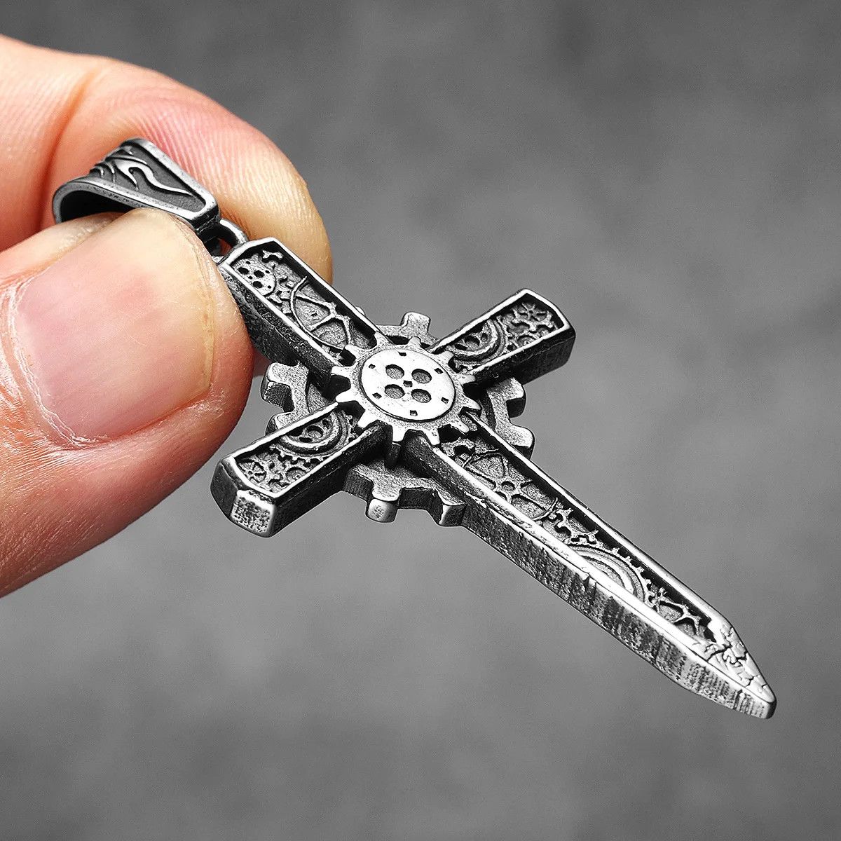 Jewelry Gear Cross Necklaces Size ONE SIZE - 2 Thumbnail
