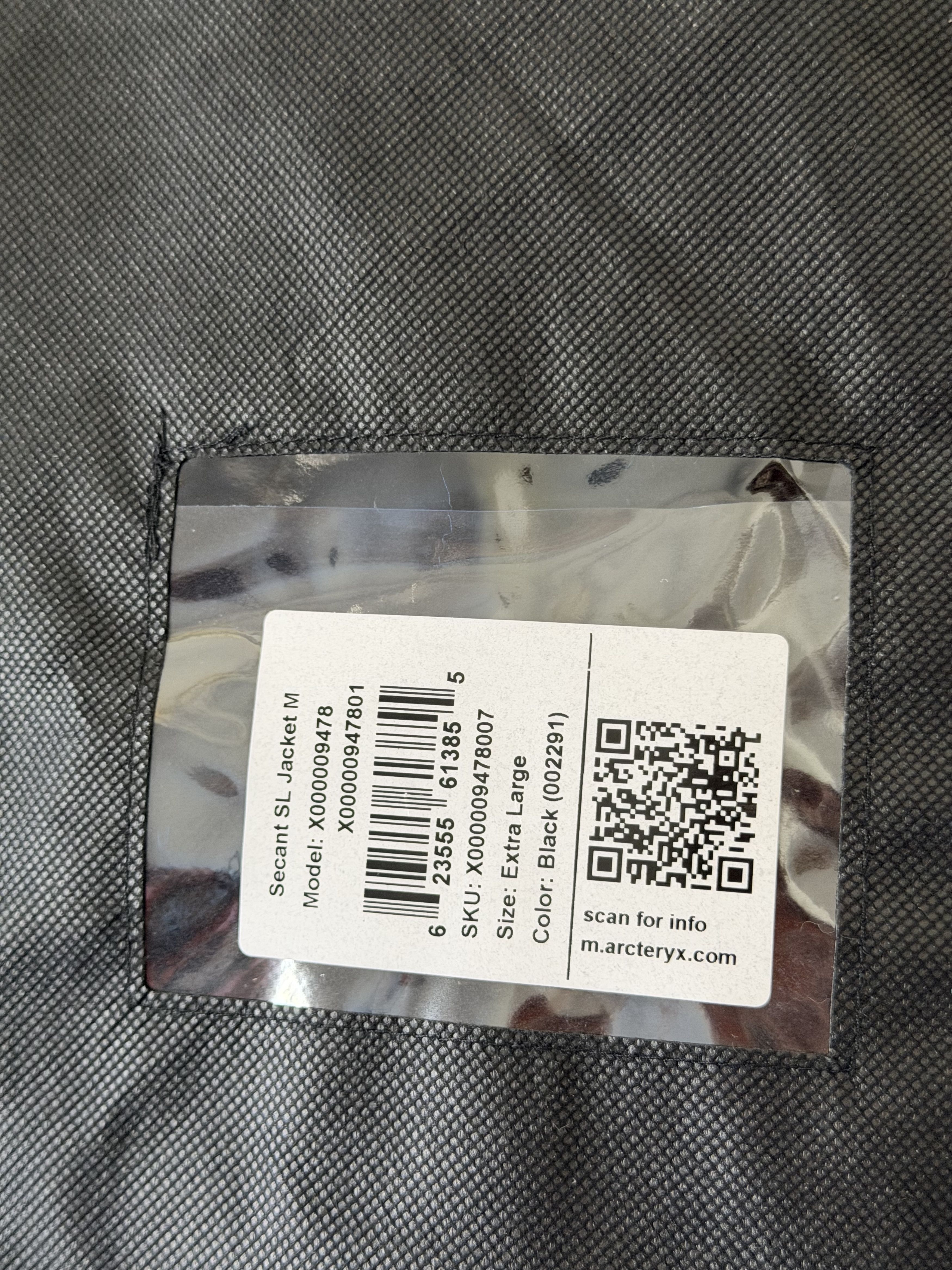 Veilance Arc'Teryx Veilance Secant SL Jacket in Black Size US XL / EU 56 / 4 - 9 Thumbnail
