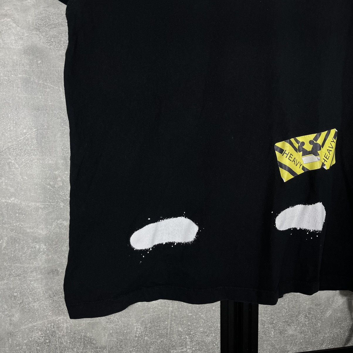 Off-White OFF WHITE SPRAY DIAGONAL VINTAGE TEE TSHIRT VIRGIL ABLOH Size US L / EU 52-54 / 3 - 9 Thumbnail