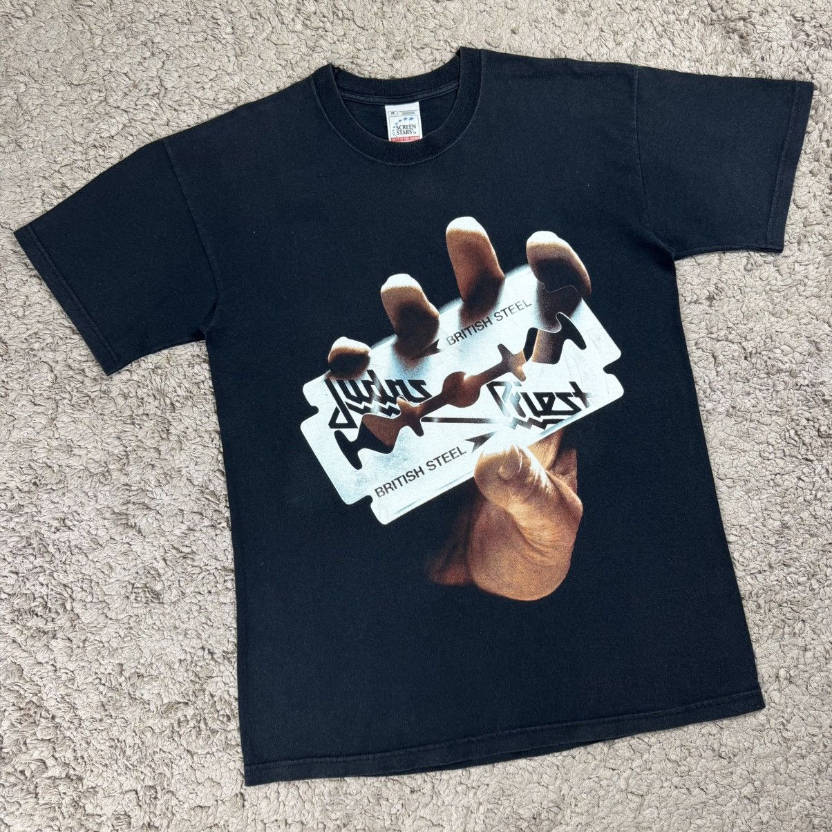 Band Tees Vintage Judas Priest British Steel T-shirt Size US M / EU 48-50 / 2 - 3 Thumbnail