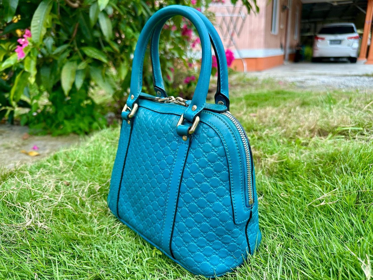 Gucci Authentic Gucci Micro Guccisima Leather Small Dome Bag Size ONE SIZE - 2 Thumbnail