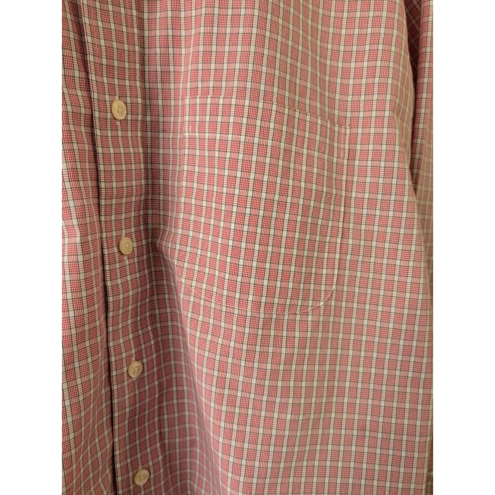 Brooks Brothers Brooks Brothers 346 Shirt Red Plaid Button-Down Long Sleeve M Non-Iron Cotton—Regular Fit, Pocket, Casual, Business, Mens Size US M / EU 48-50 / 2 - 6 Thumbnail