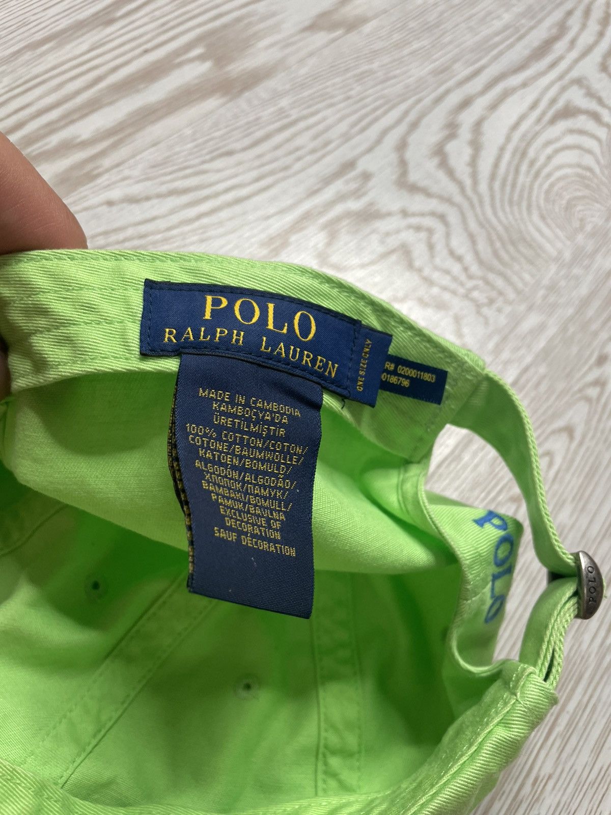 Polo Ralph Lauren Polo Ralph Lauren Y2K Green Cap One Size Size ONE SIZE - 6 Thumbnail