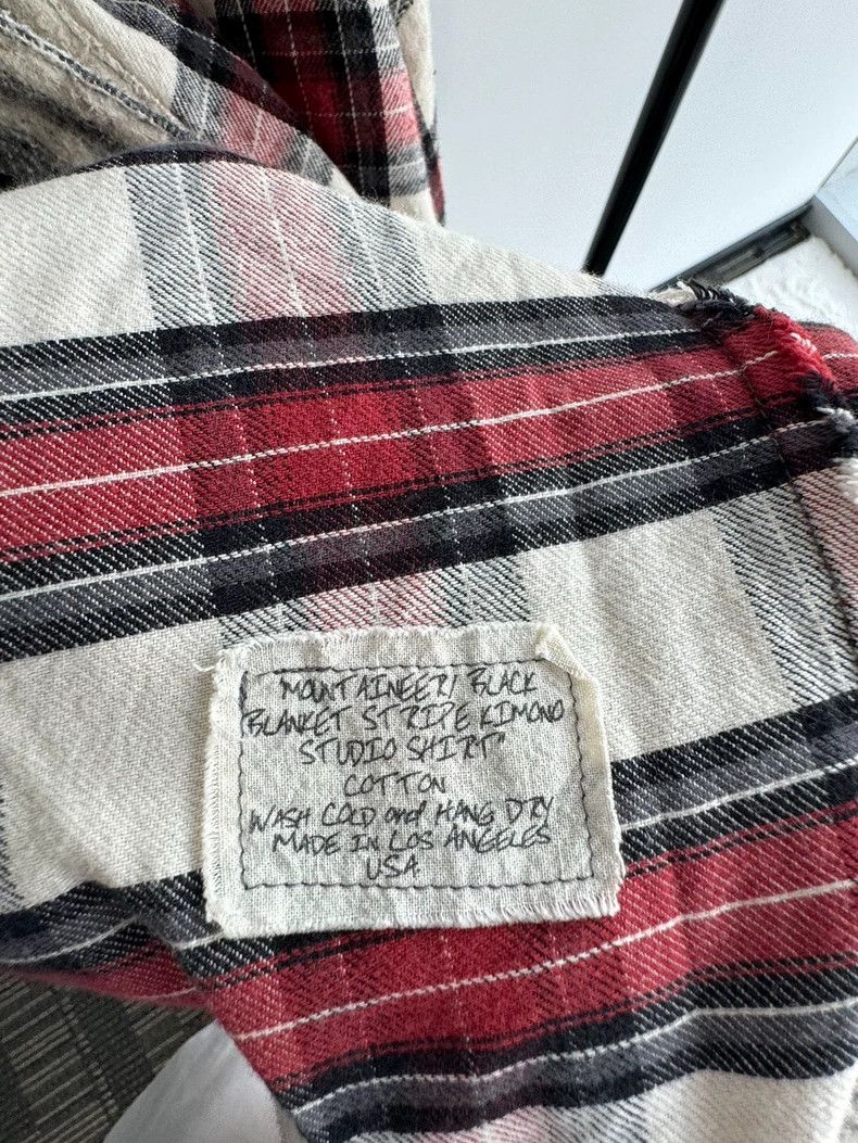 Greg Lauren greg lauren Flannel check Taoist robe shirt jacket 2502-Ne Size US M / EU 48-50 / 2 - 4 Thumbnail