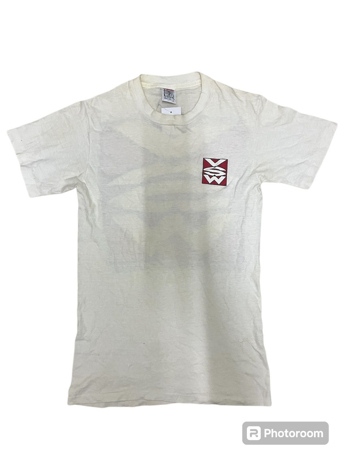 Vintage × Vision Streetwear Vintage 1988 made usa vision street wear tshirt Size US S / EU 44-46 / 1 - 2 Thumbnail