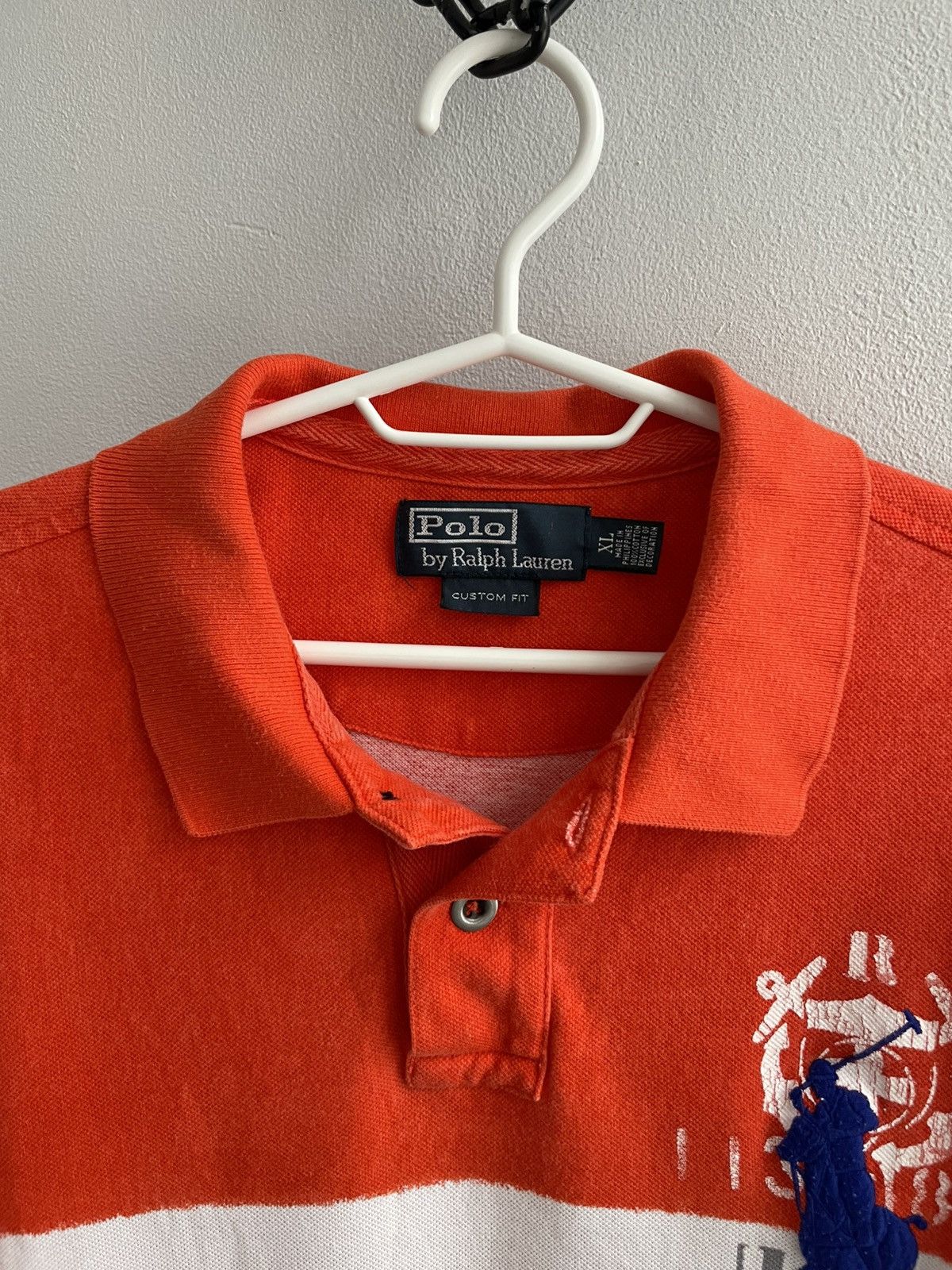 Polo Ralph Lauren Polo Ralph Lauren PRL vintage Stripped Polo Shirt Tee Size US XL / EU 56 / 4 - 8 Thumbnail