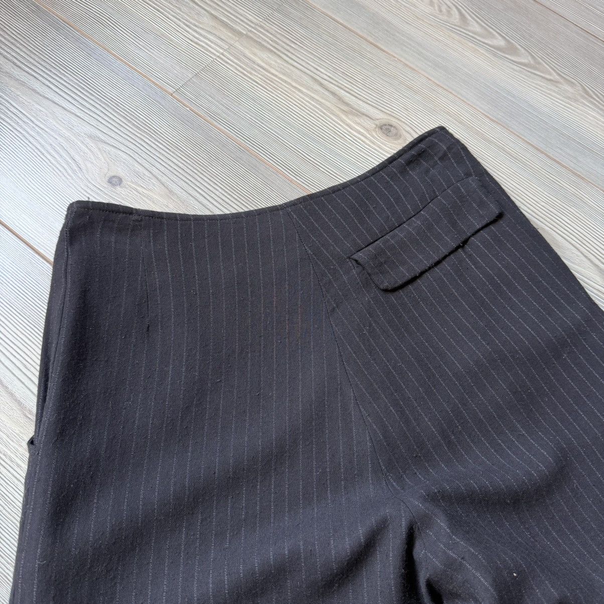 Rundholz Rundholz Avantgarde Wide Leg Striped Trousers Size 26" / US 2 / IT 38 - 10 Thumbnail