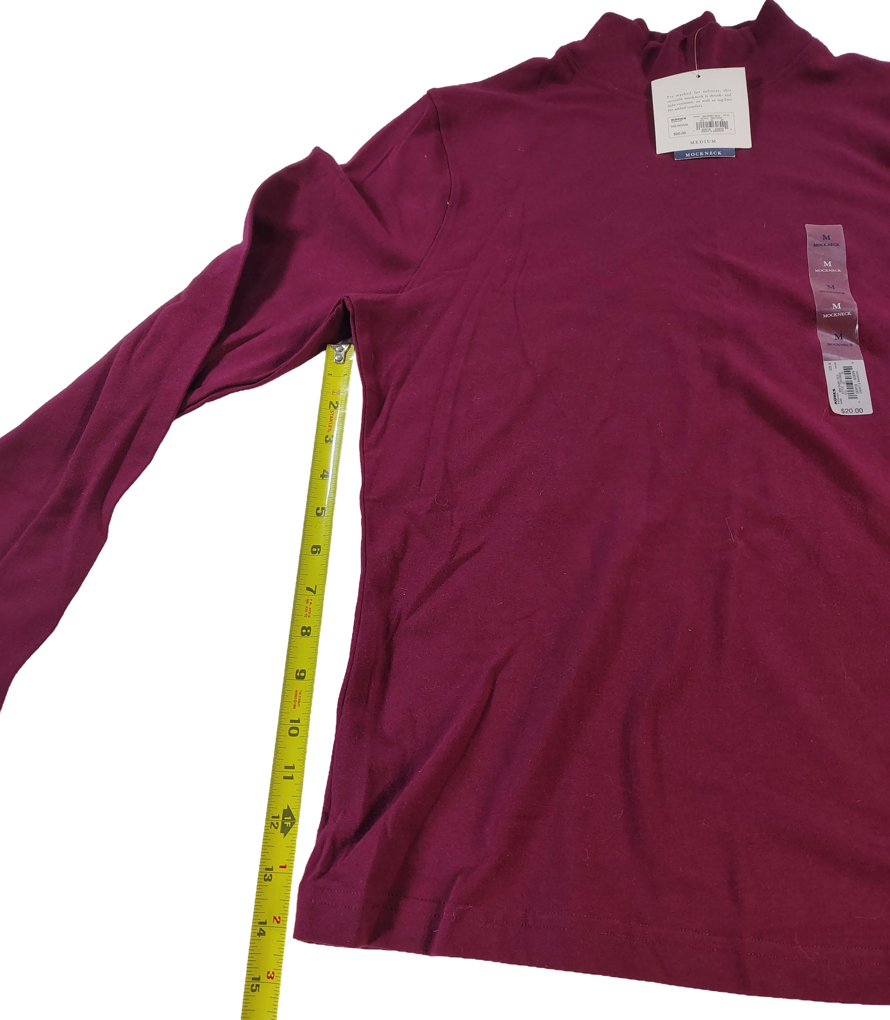 Croft & Barrow Women's Brand New Medium Croft & Barrow Mockneck Size M / US 6-8 / IT 42-44 - 5 Thumbnail