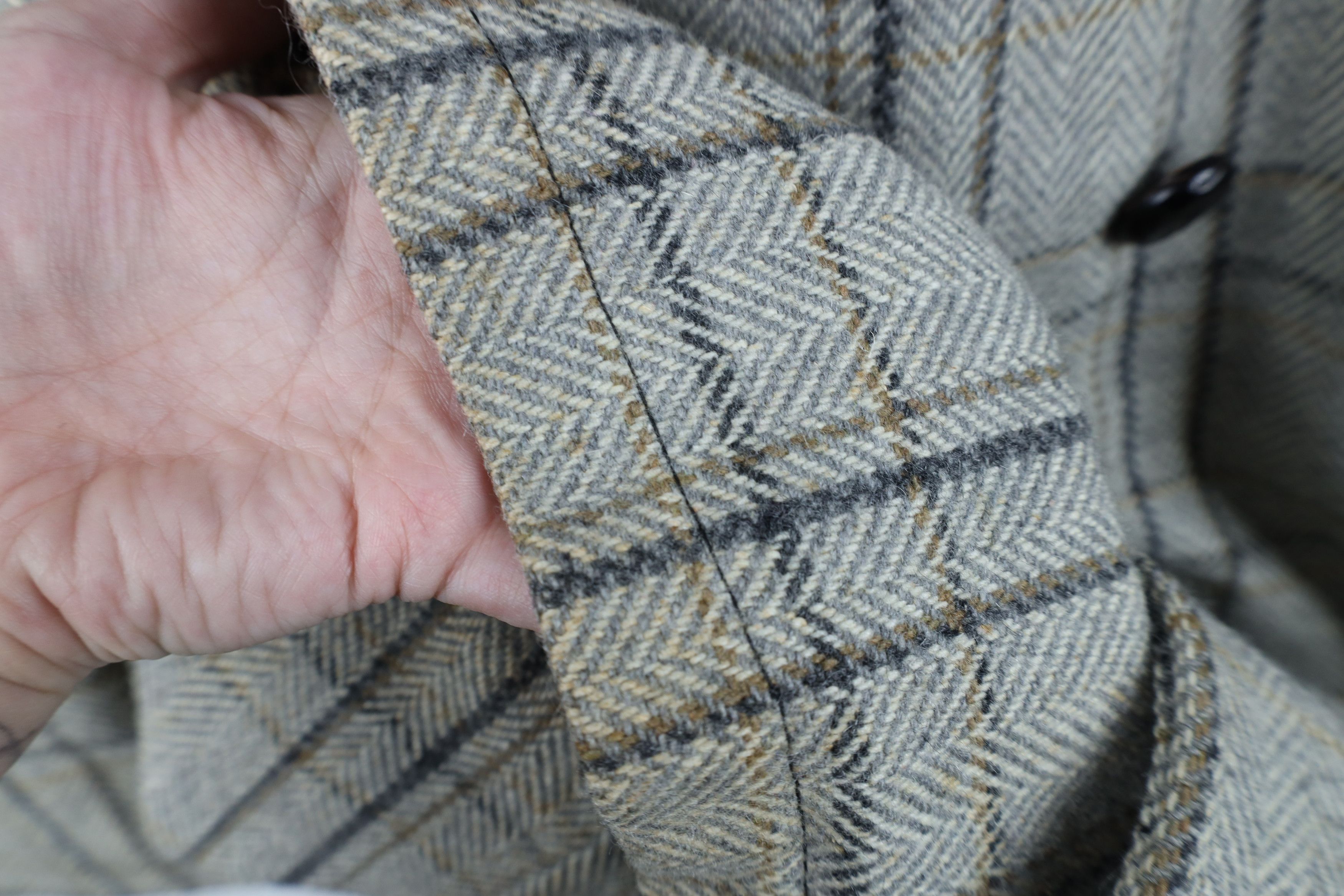 Vintage Vintage 70s Streetwear Plaid Fleece Lined Jacket USA Size US XXL / EU 58 / 5 - 4 Thumbnail