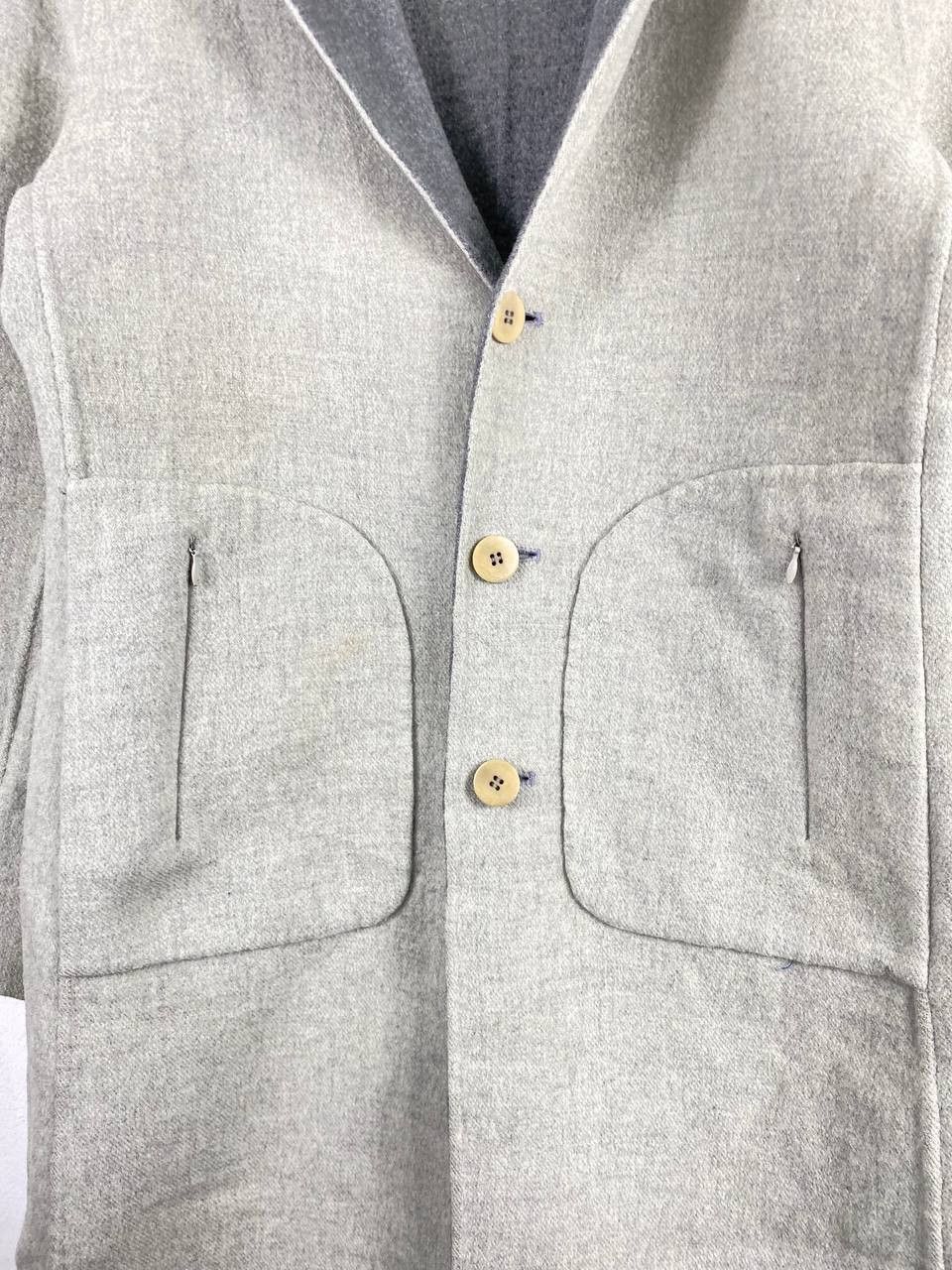 Adolfo Dominguez adolfo dominguez logn wool reversible jacket nice design Size US M / EU 48-50 / 2 - 9 Thumbnail