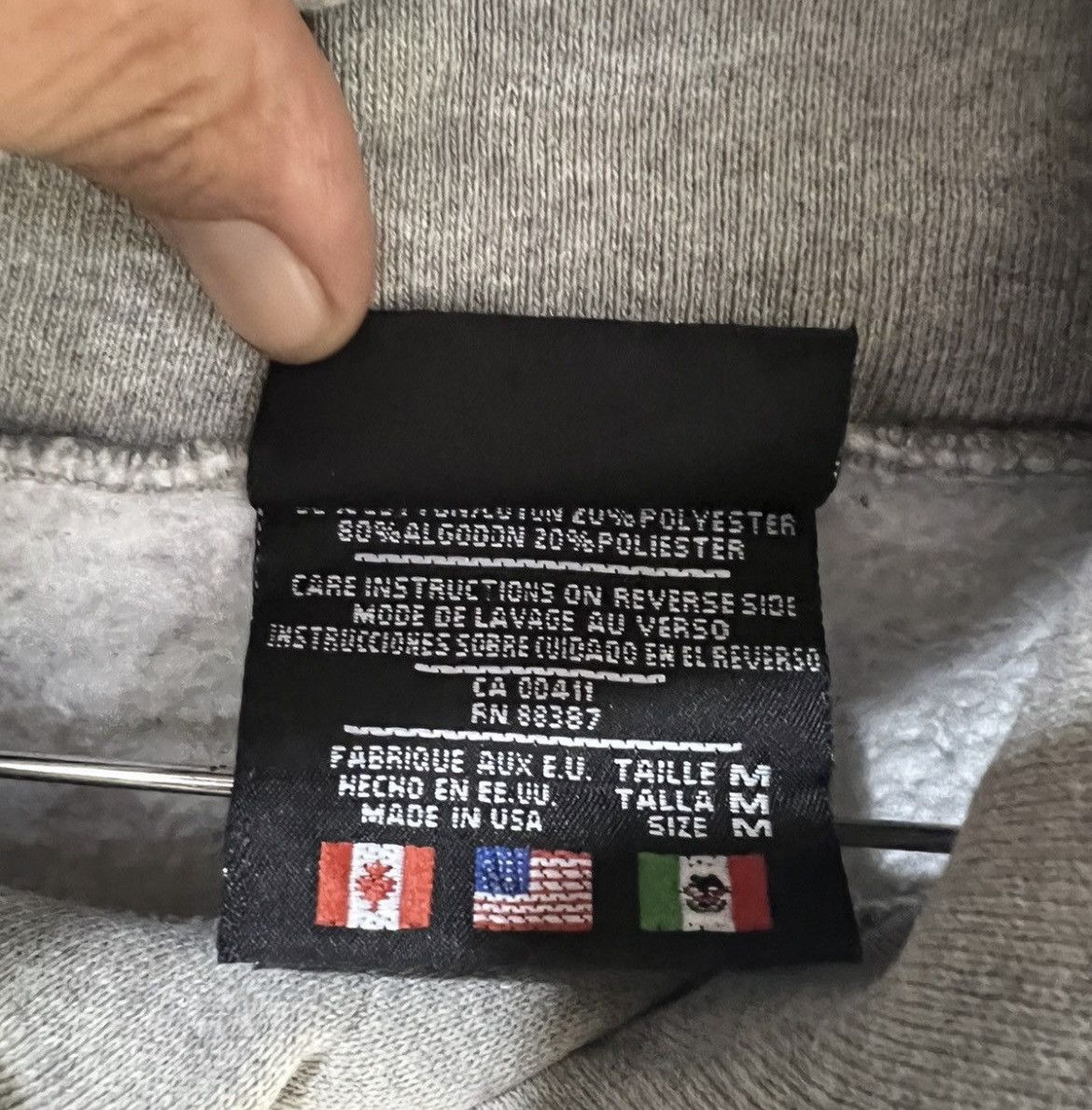 Adidas 🔥Vintage Adidas Trefoil Made in Usa Hoodies Size US XL / EU 56 / 4 - 13 Thumbnail
