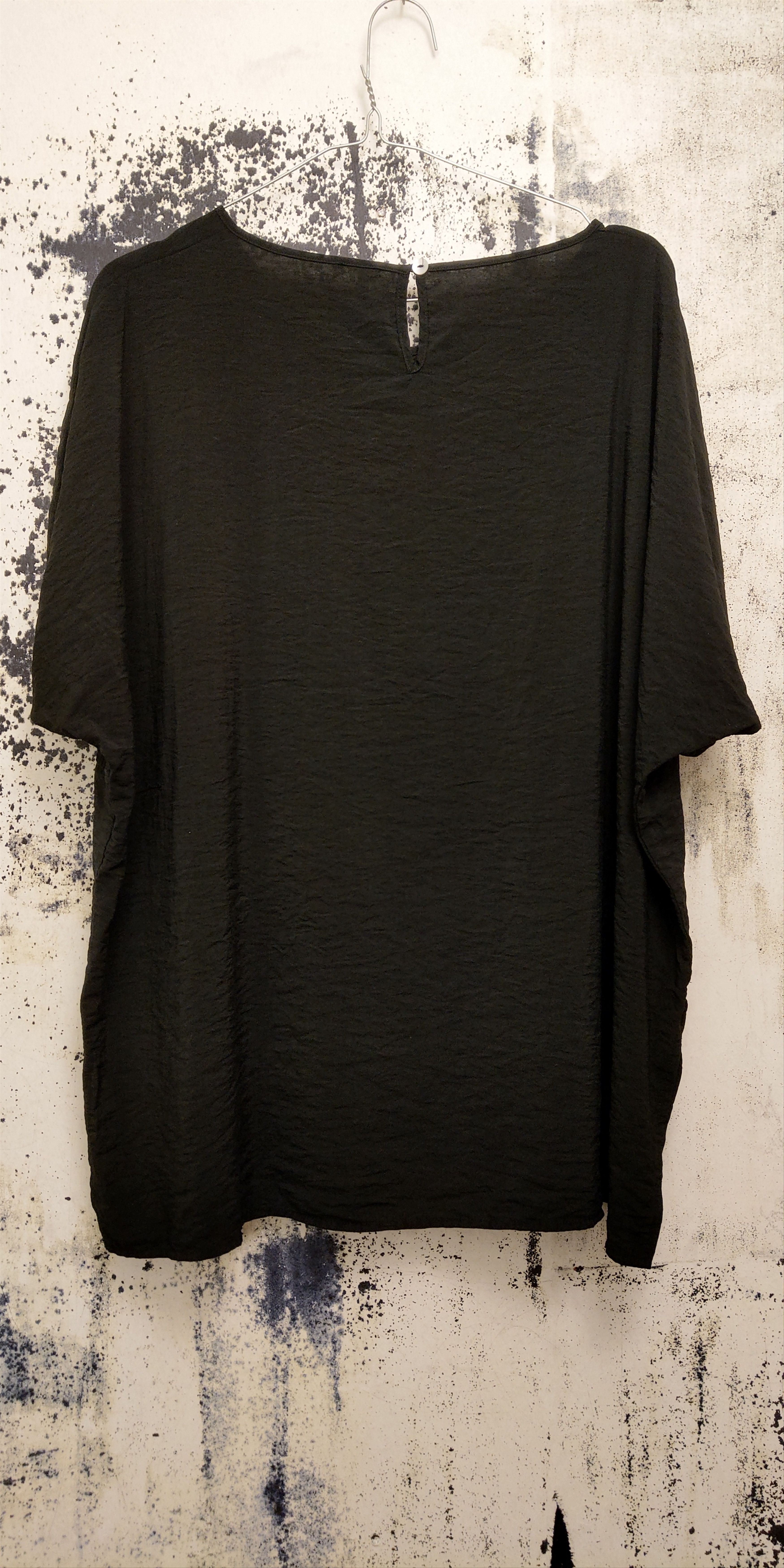 Vintage Vintage Boxy Goth Shirt Noir Darkfashion Alt Minimalist Neo Size US XL / EU 56 / 4 - 14 Thumbnail