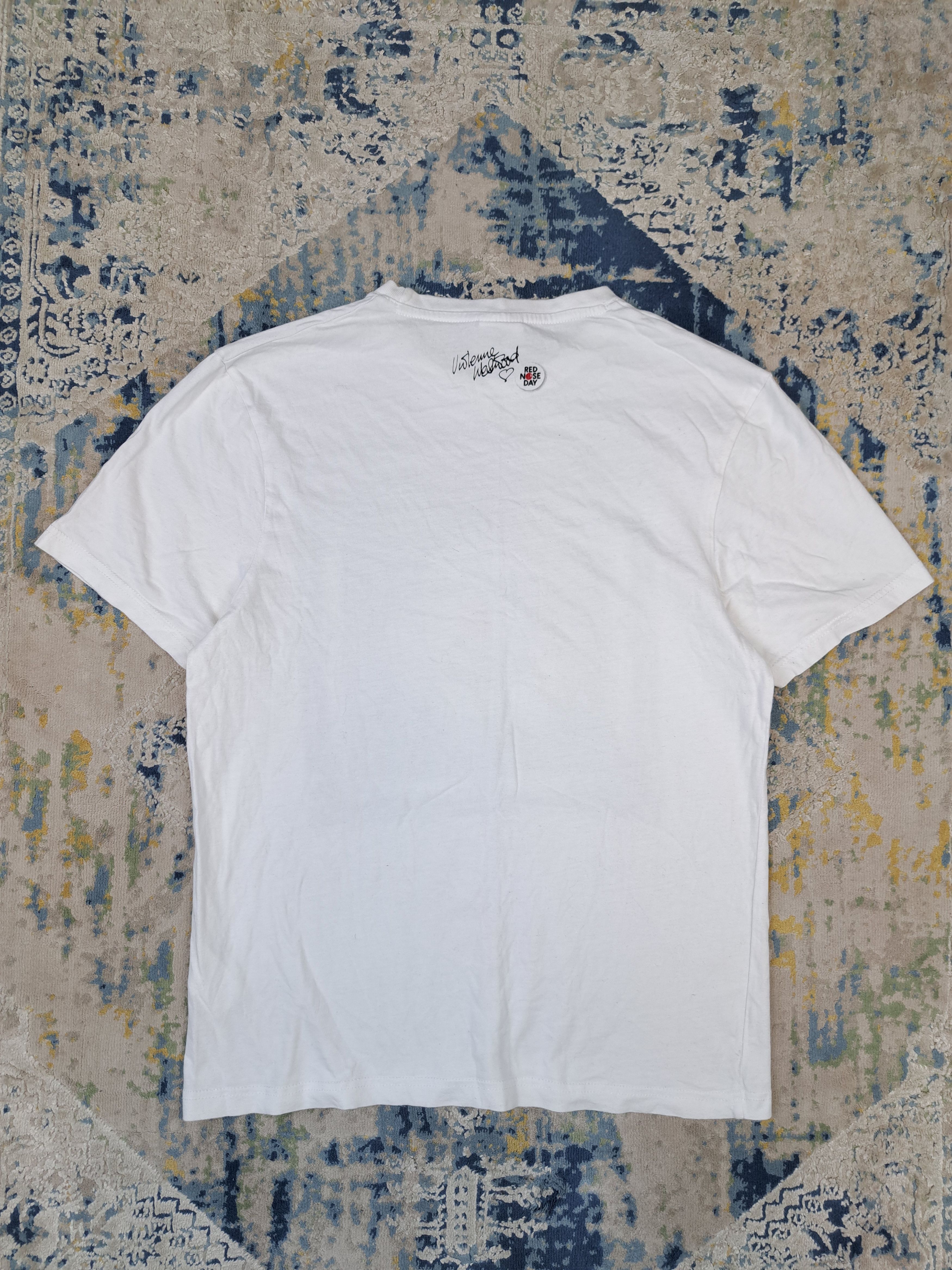 Vivienne Westwood Vivienne Westwood For Comic Relief Red Nose Day Tee Size US XS / EU 42 / 0 - 5 Thumbnail