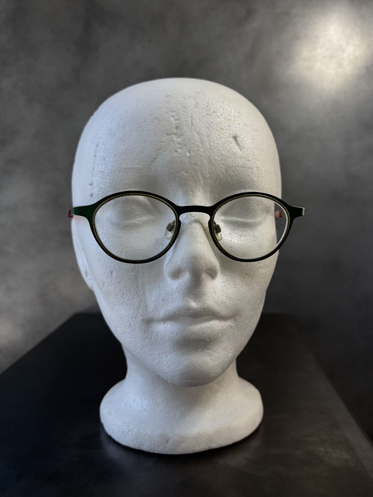 Designer Jean Lafont Paris Frames Green Metal Rebus 4030 Eyeglasses Size ONE SIZE - 4 Thumbnail