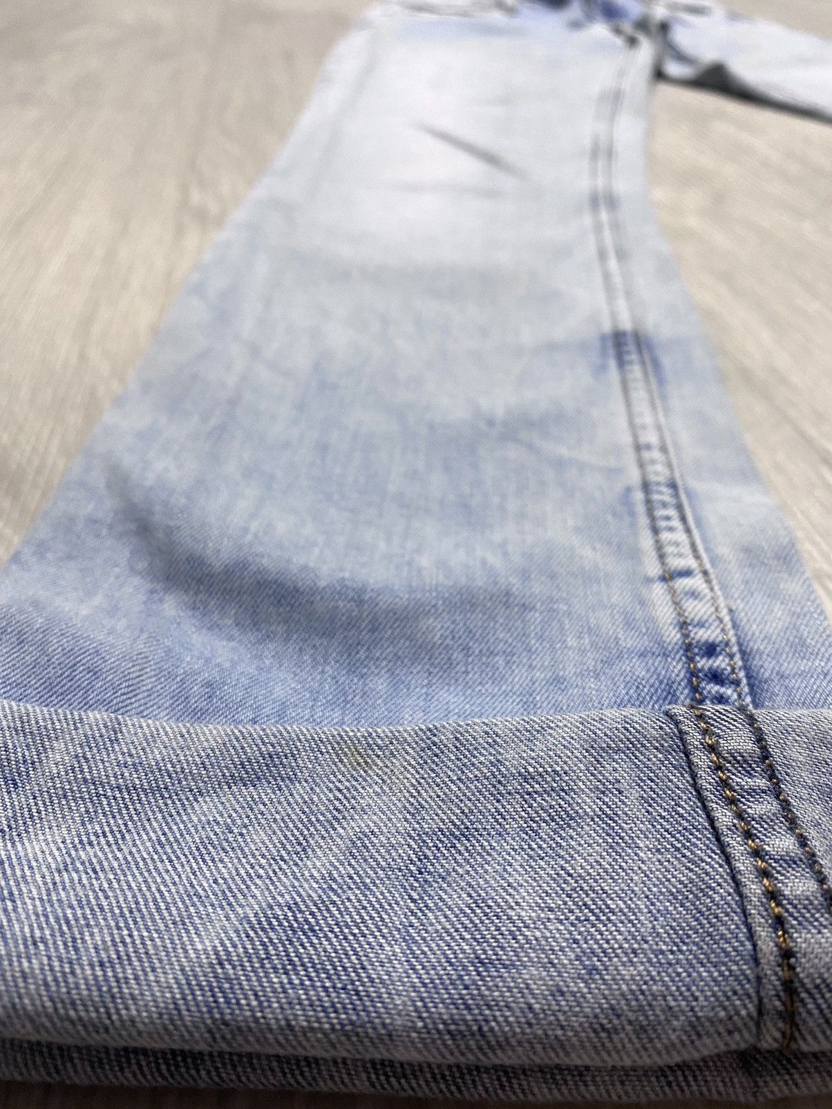 Acne Studios Women’s Acne Studios Flex S Silver Vint Bleached Denim Jeans Size 26" / US 2 / IT 38 - 8 Thumbnail
