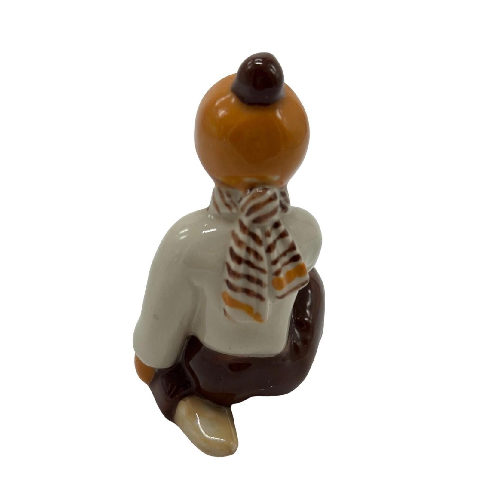 Unknown London Vintage Snowball Boy Figurine Christmas Decoration 4" Size ONE SIZE - 4 Thumbnail