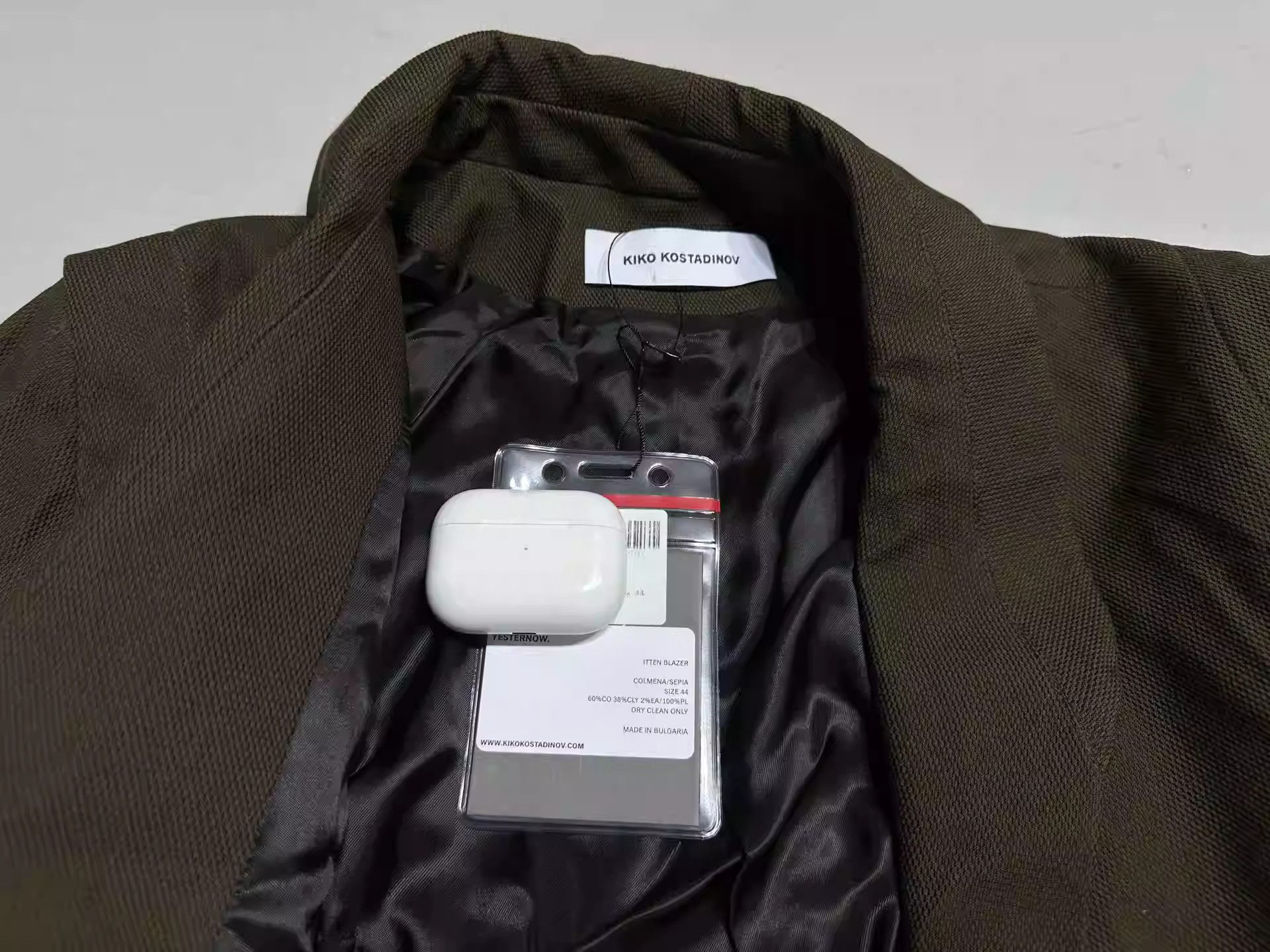 Kiko Kostadinov Kiko Kostadinov Itten Jacket Size US S / EU 44-46 / 1 - 7 Thumbnail