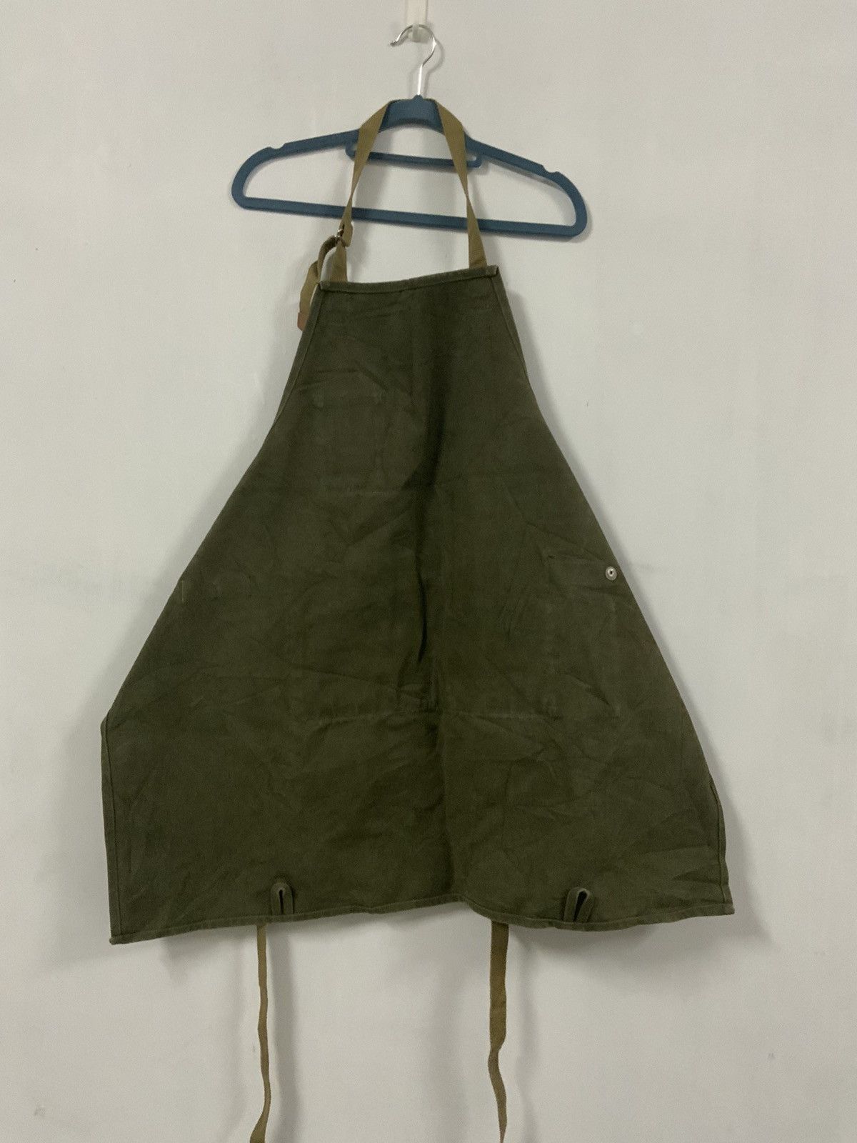 Vintage Vintage Tent-Mark Green Army Apron Size ONE SIZE - 2 Thumbnail
