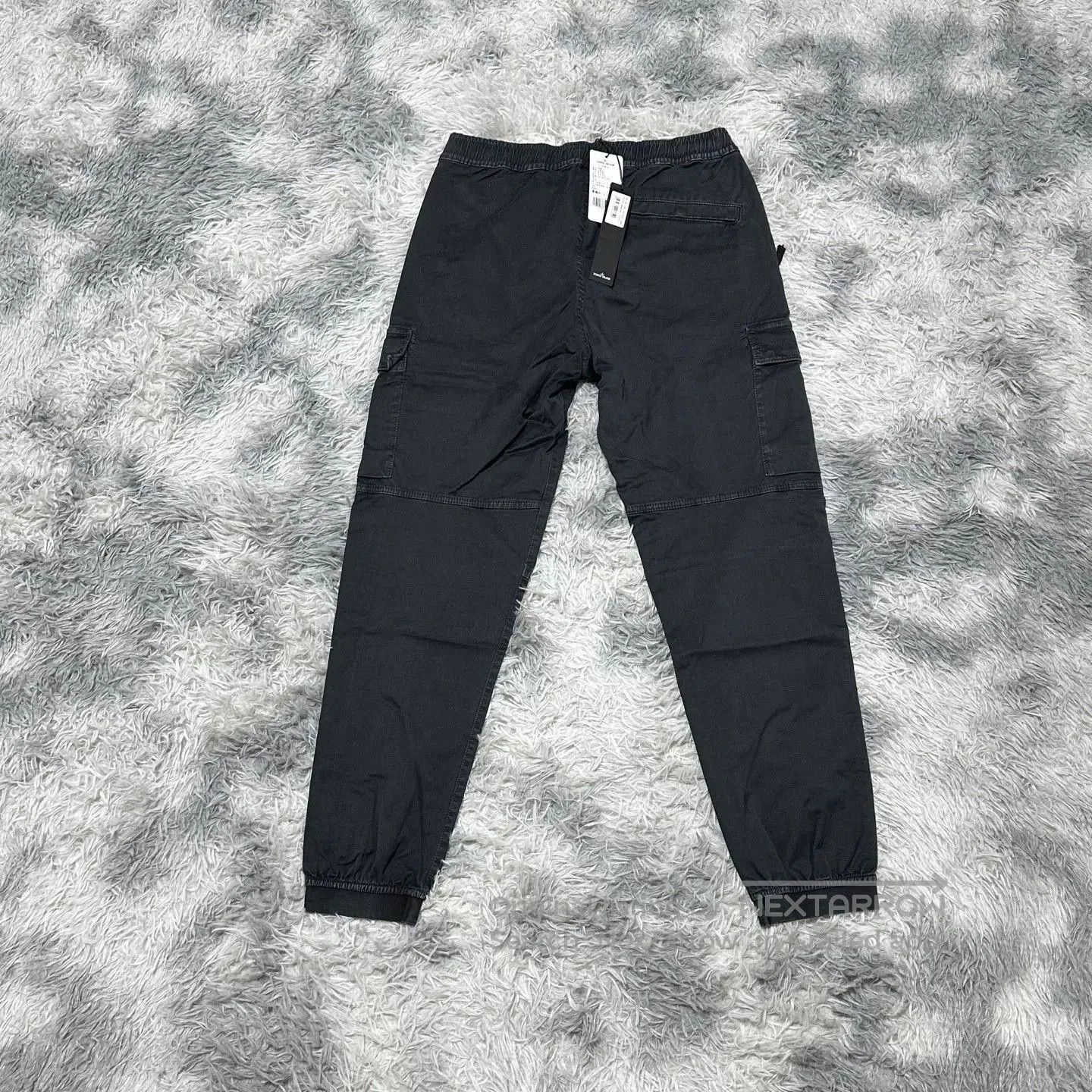 Stone Island stone island black work pants W30 size. Size US 30 / EU 46 - 2 Thumbnail