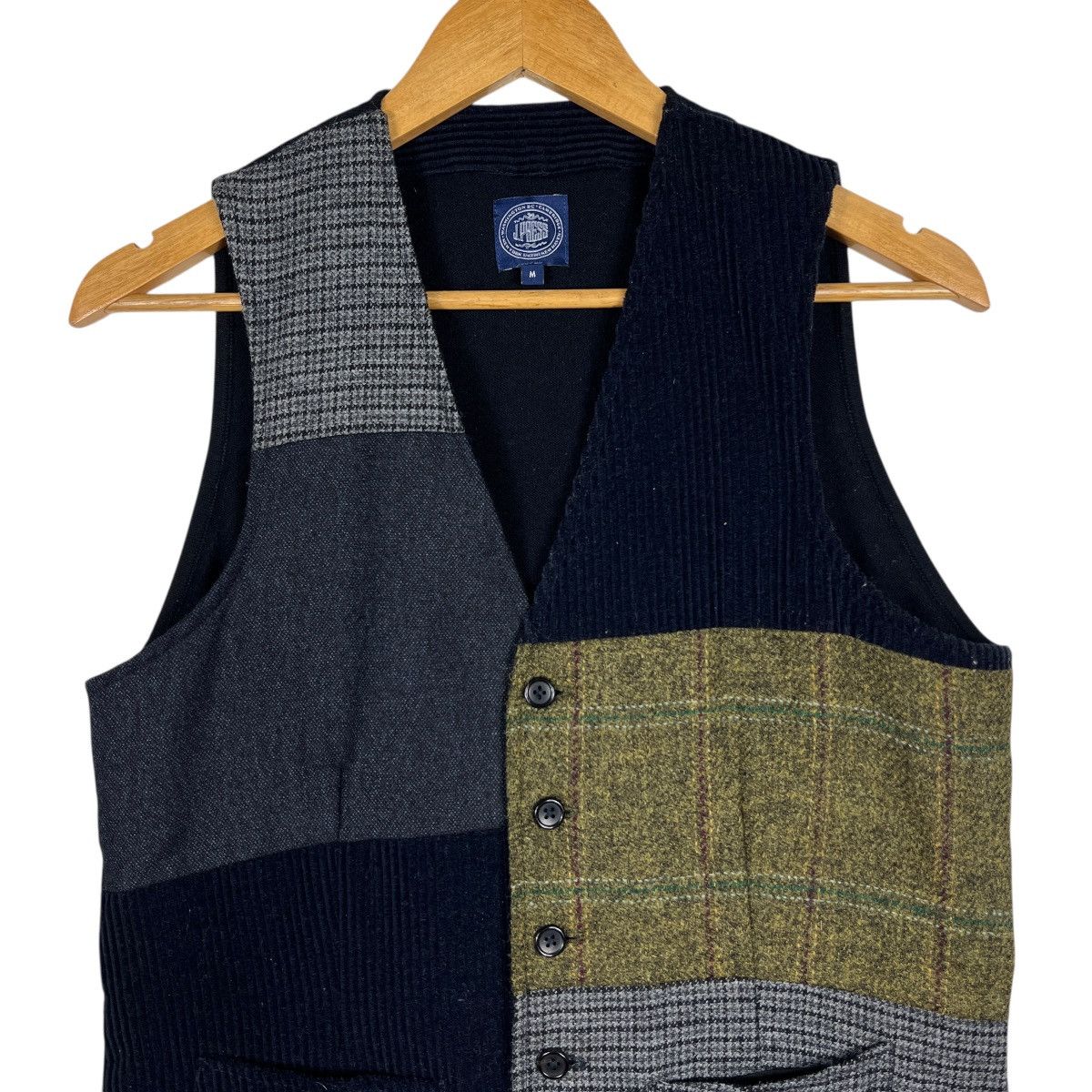 J. Press 🔥 J. Press Arthur Harrison Patchwork Vest Size US M / EU 48-50 / 2 - 3 Thumbnail