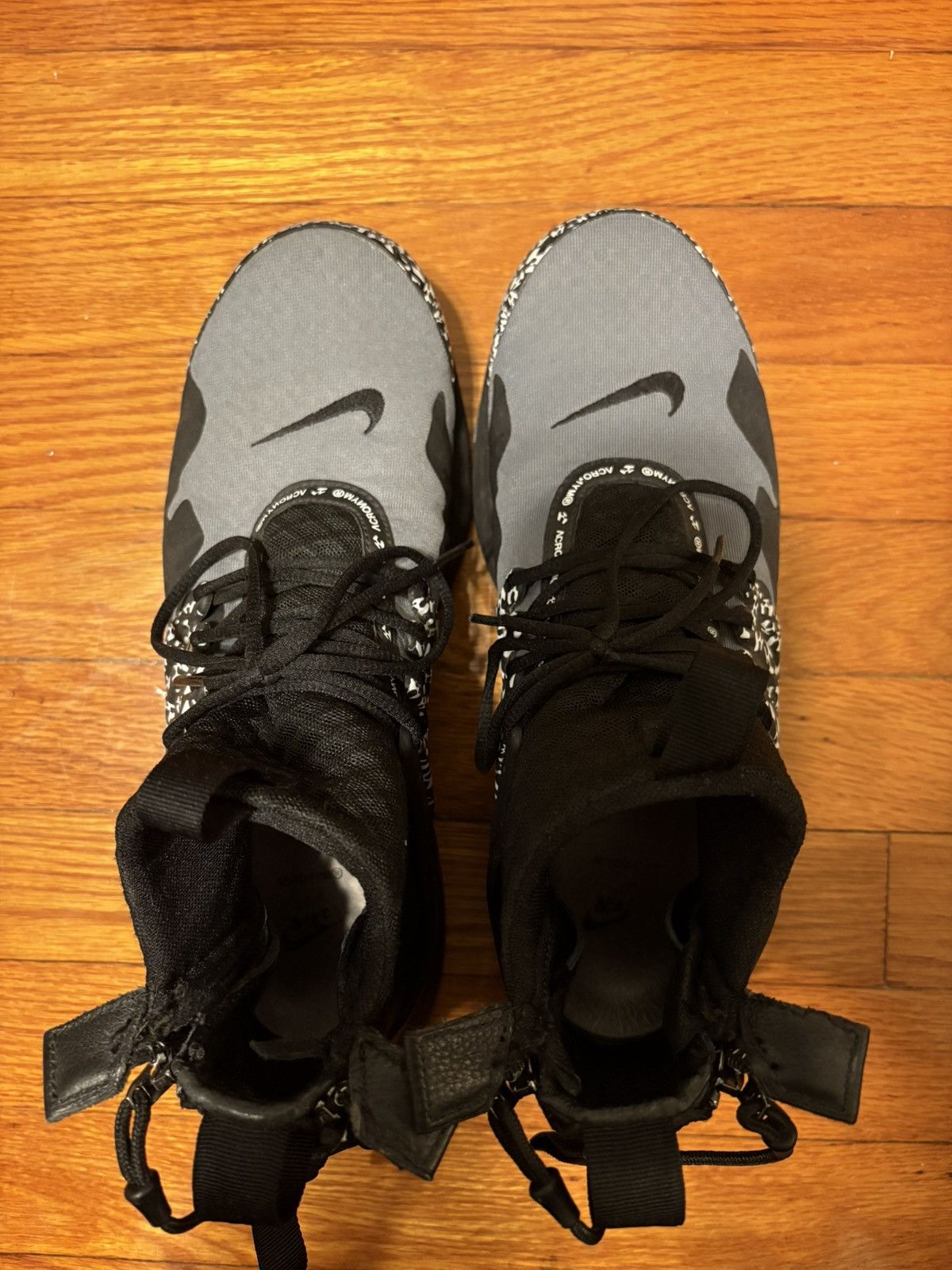 Acronym × Nike Authentic nike x acronym presto blk/wht/grey sz 9 Size US 9 / EU 42 - 4 Thumbnail