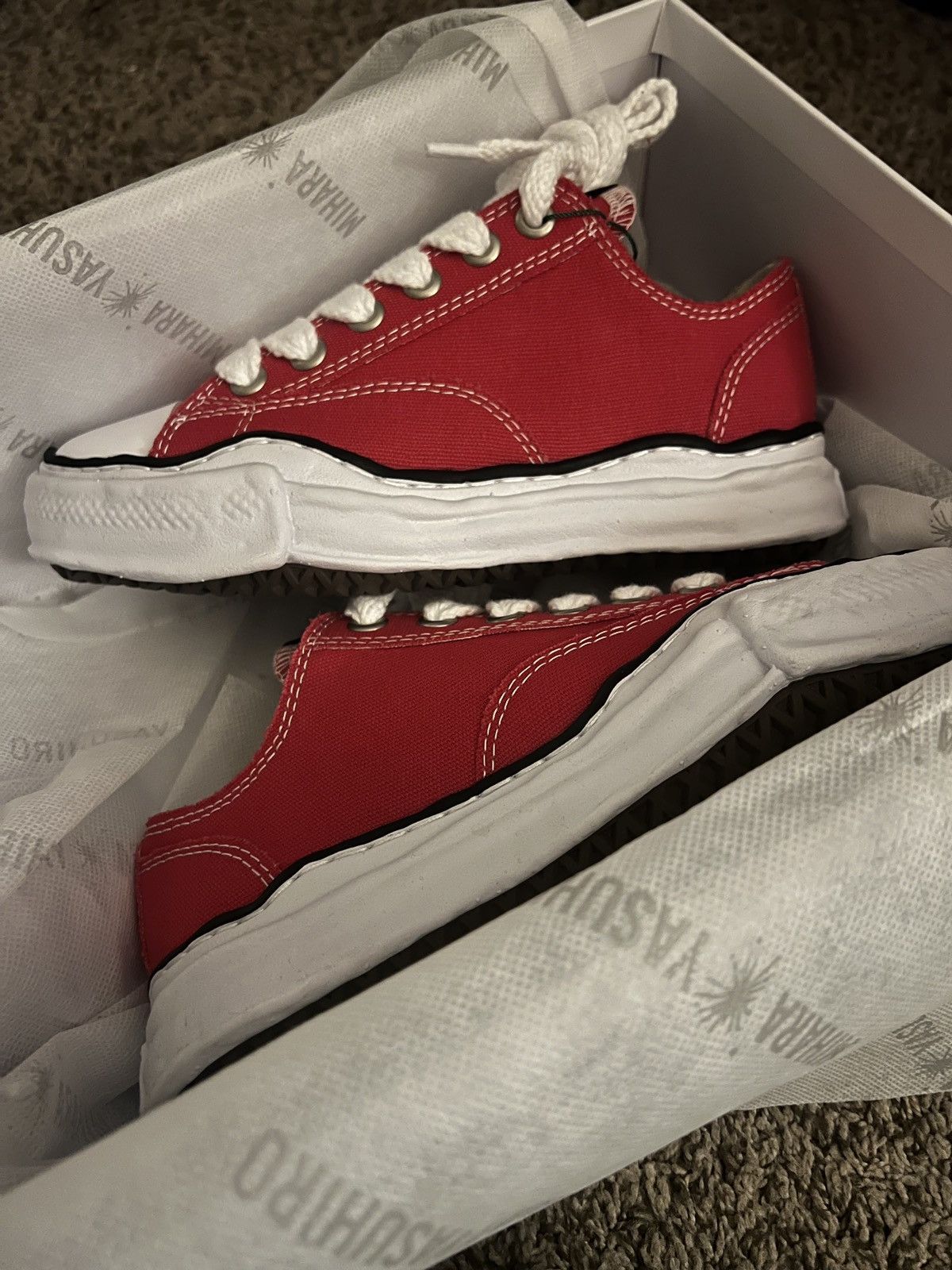 Maison MIHARA YASUHIRO Red Maison Mihara Size US 6 / EU 39 - 2 Thumbnail