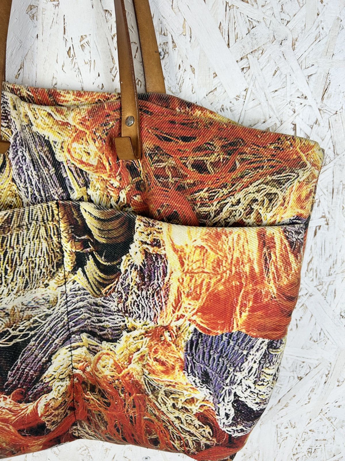 Vivienne Westwood Vivienne Westwood Net Allover Print Multicolor Tote Bag Size ONE SIZE - 7 Thumbnail
