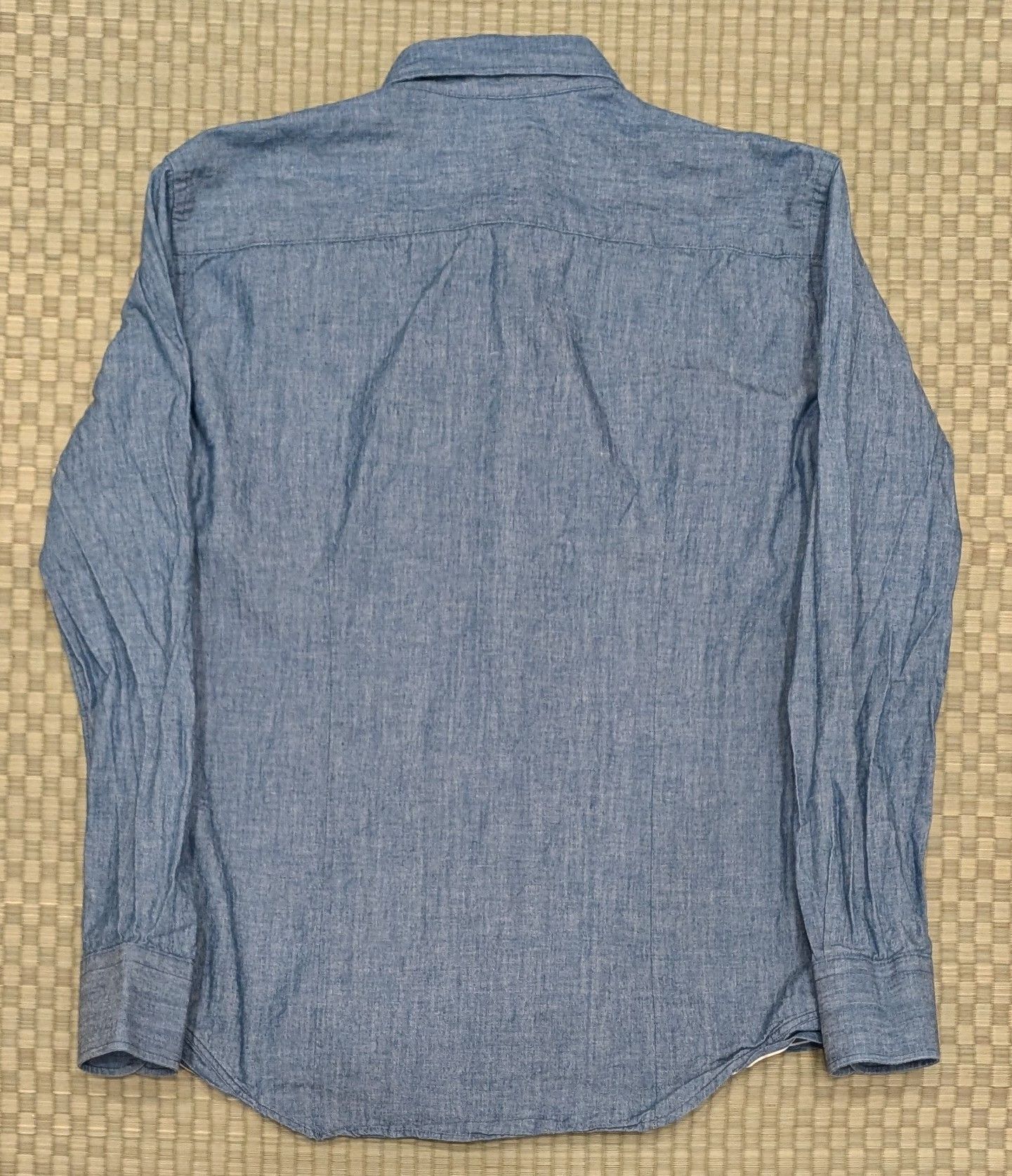 Naked & Famous Naked & Famous Japanese Denim Button Up Shirt Made in Canada Size US M / EU 48-50 / 2 - 2 Thumbnail