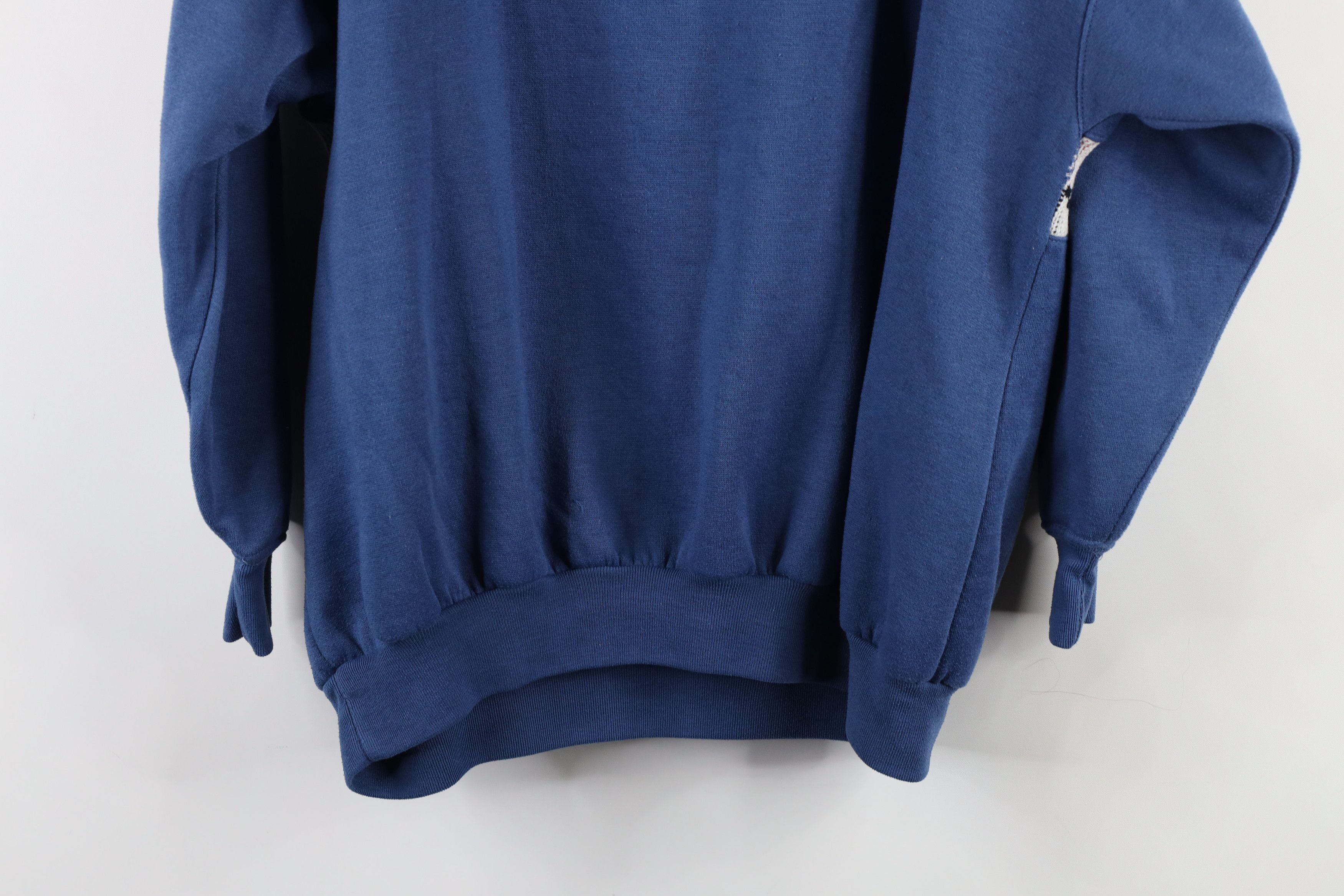 Vintage Vintage 90s Streetwear Knit Cat Kitten Crewneck Sweatshirt Size XXL / US 16-18 / IT 52-54 - 12 Thumbnail