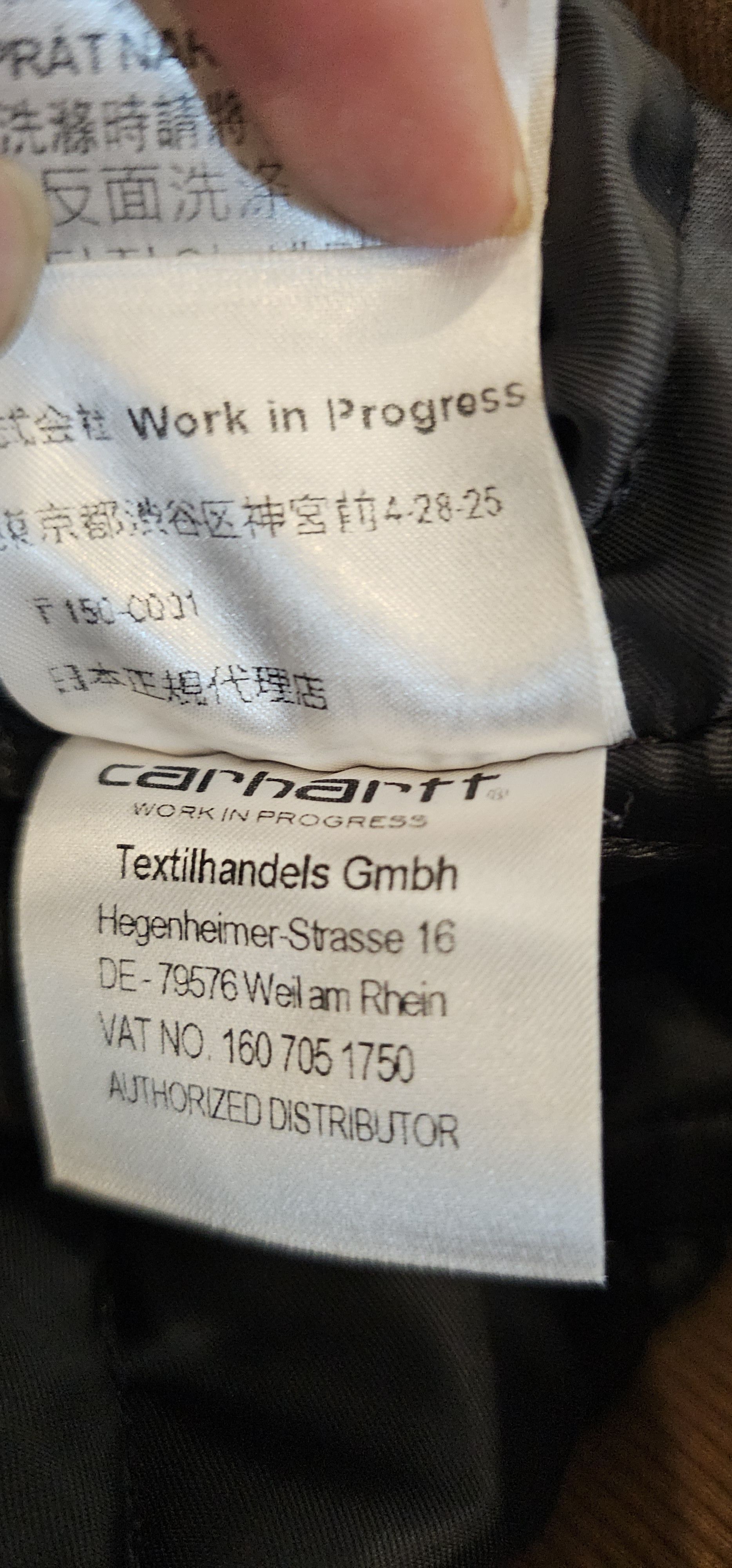 Carhartt × Carhartt Wip × Stussy Carhartt Wip X Stussy Size US M / EU 48-50 / 2 - 6 Thumbnail