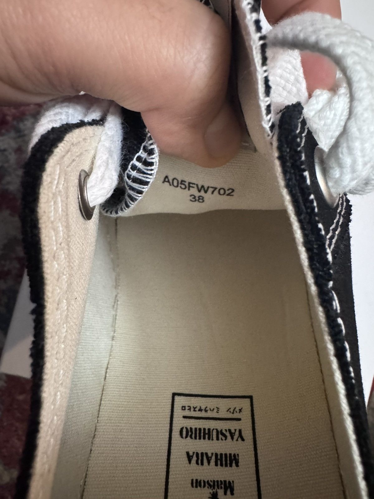 Maison MIHARA YASUHIRO Maison Mihara Yasuhiro Hank OG Sole Canvas Low - Size 6 Size US 5.5 / EU 38 - 8 Thumbnail