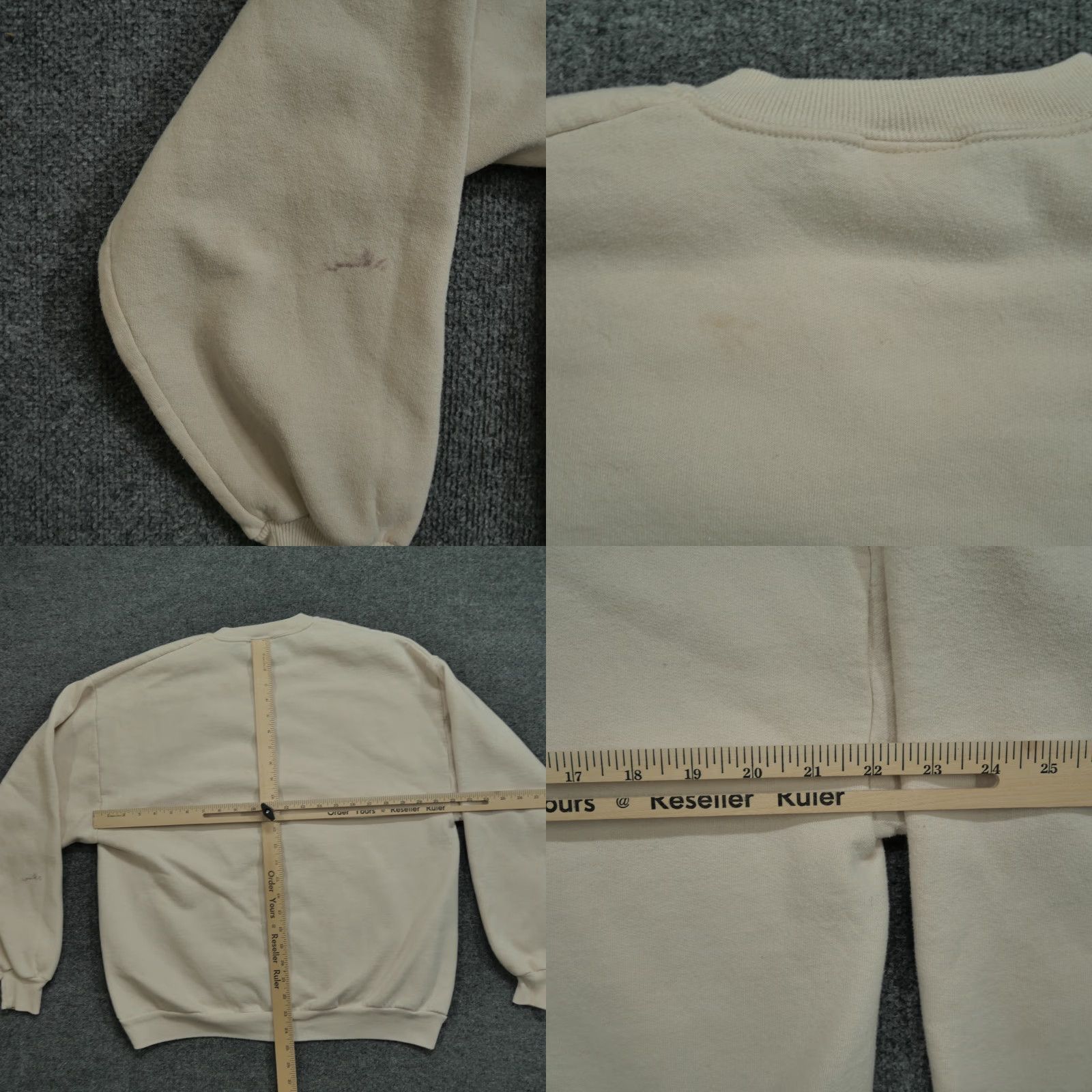 Jerzees VINTAGE Jerzees Sweatshirt Men L Tan Beige Horse Theme Long Sleeve Crew Neck Pullover Size US L / EU 52-54 / 3 - 8 Thumbnail