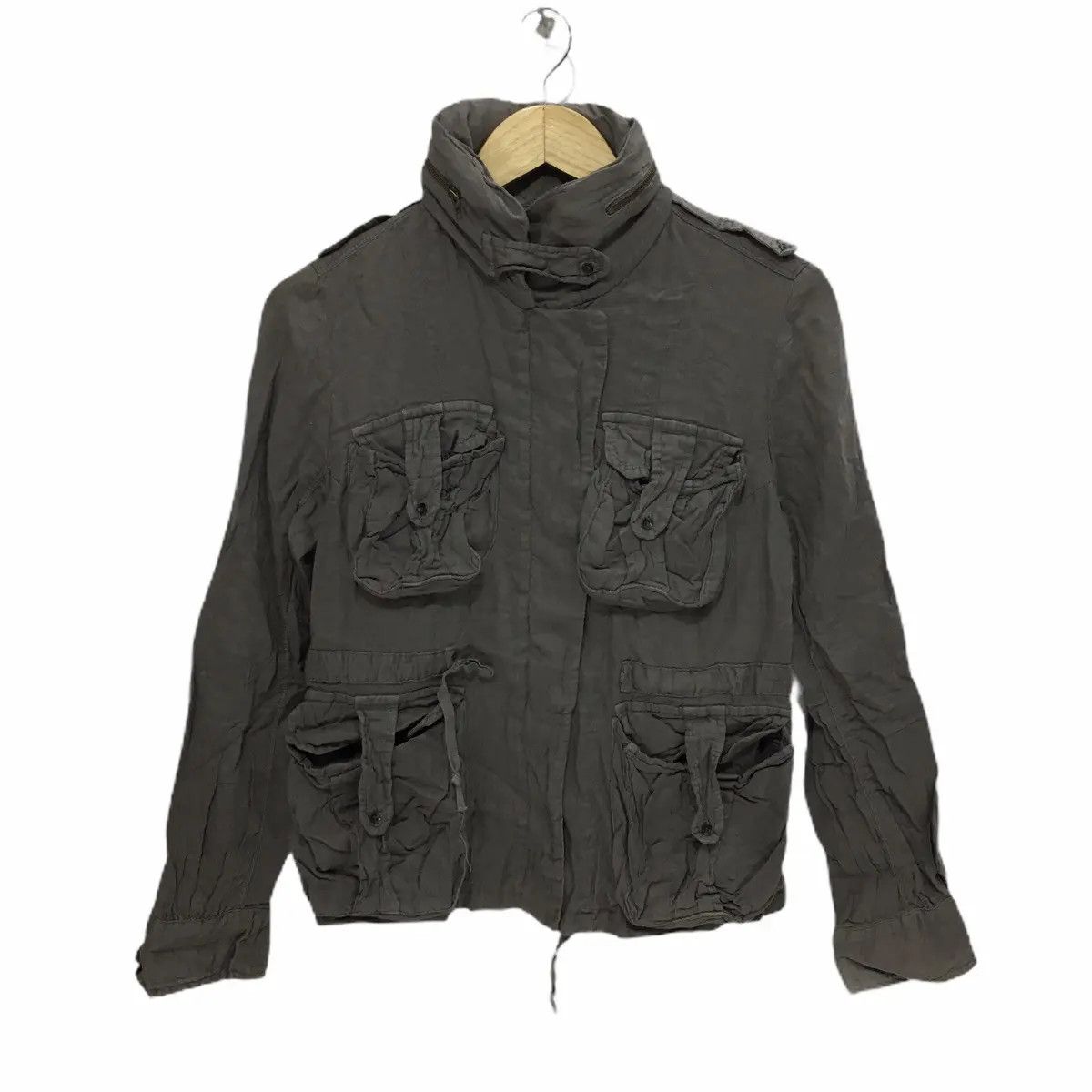 ISABEL MARANT ETOILE Multi Pockets Tactical Jacket Sweater