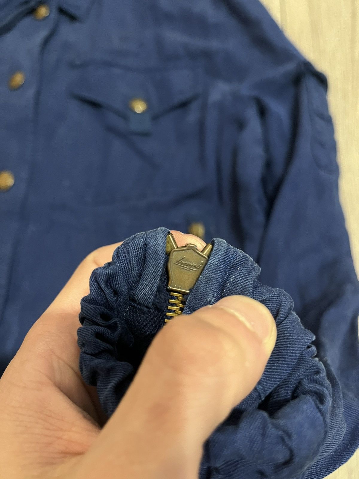 Ralph Lauren × Ralph Lauren Blue Label Ralph Lauren Blue Label Jacket Utility Belted Military M Size M / US 6-8 / IT 42-44 - 7 Thumbnail