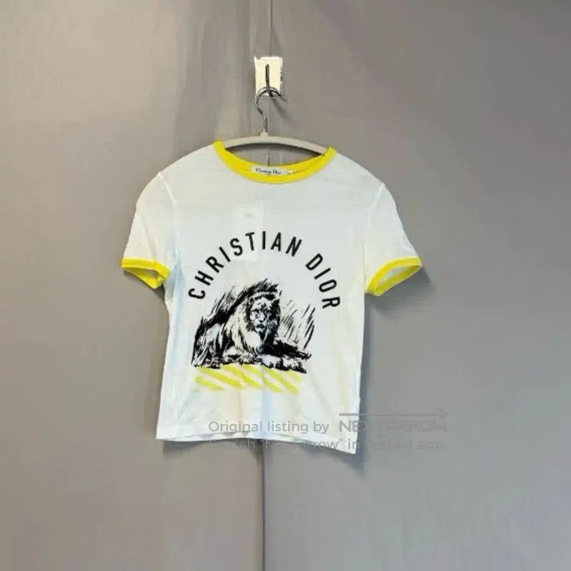 Dior Dior White Cotton T. Size S / US 4 / IT 40 - 1 Thumbnail