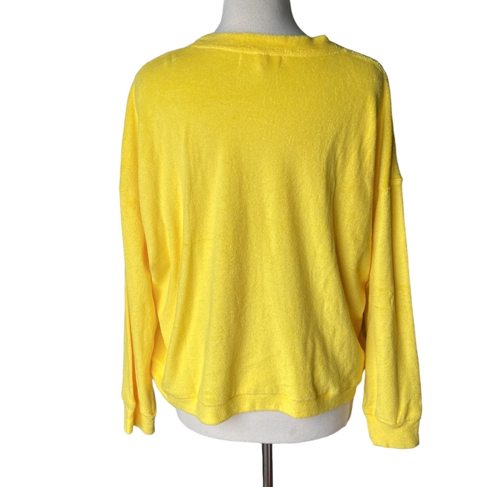 MIKOH KIMO 2 Crewneck Terry Cloth SWEATSHIRT Starfruit