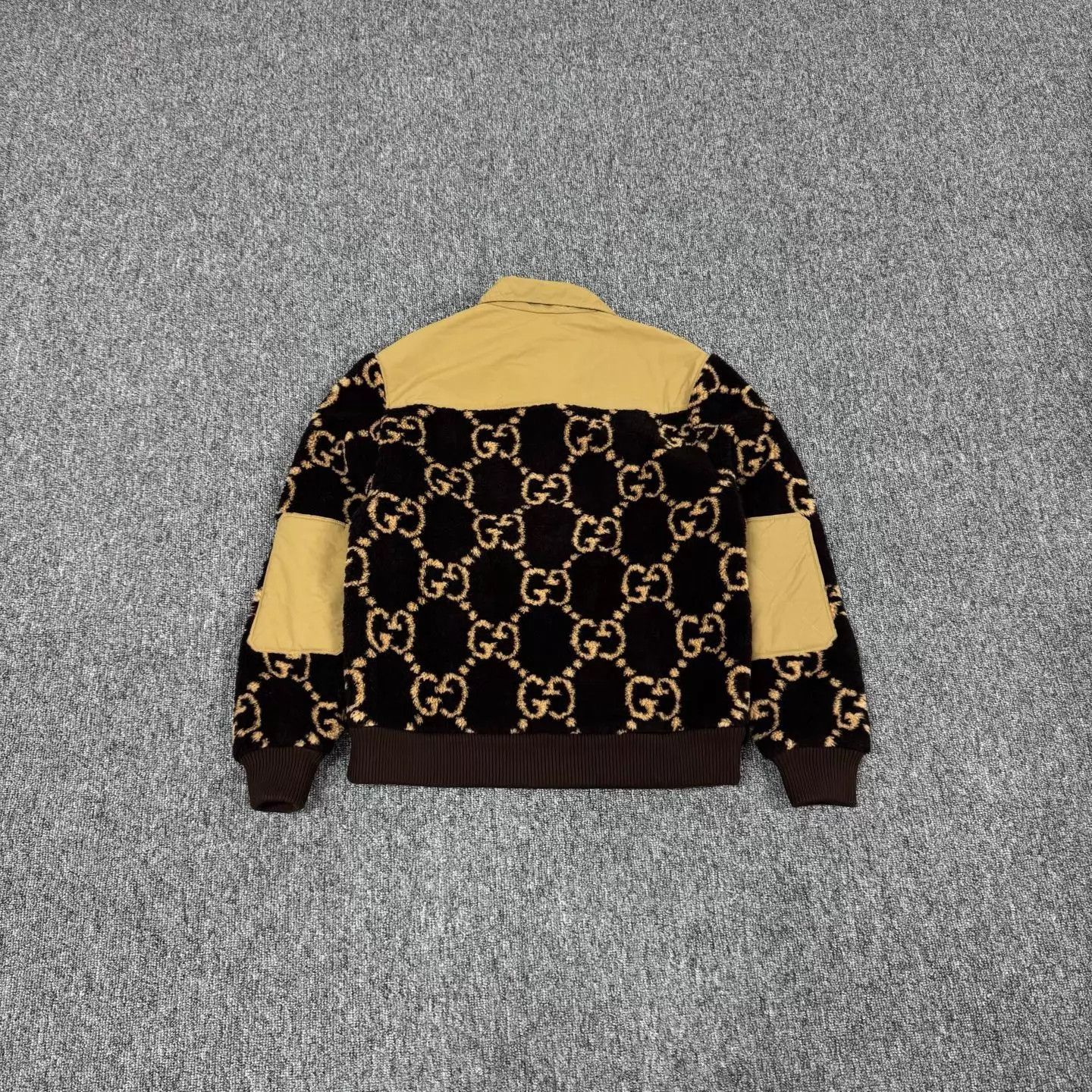 Gucci Gucci GG RG Webbing Fleece Half-Zip Collar Jacket XS 99New Size XS / US 0-2 / IT 36-38 - 2 Thumbnail