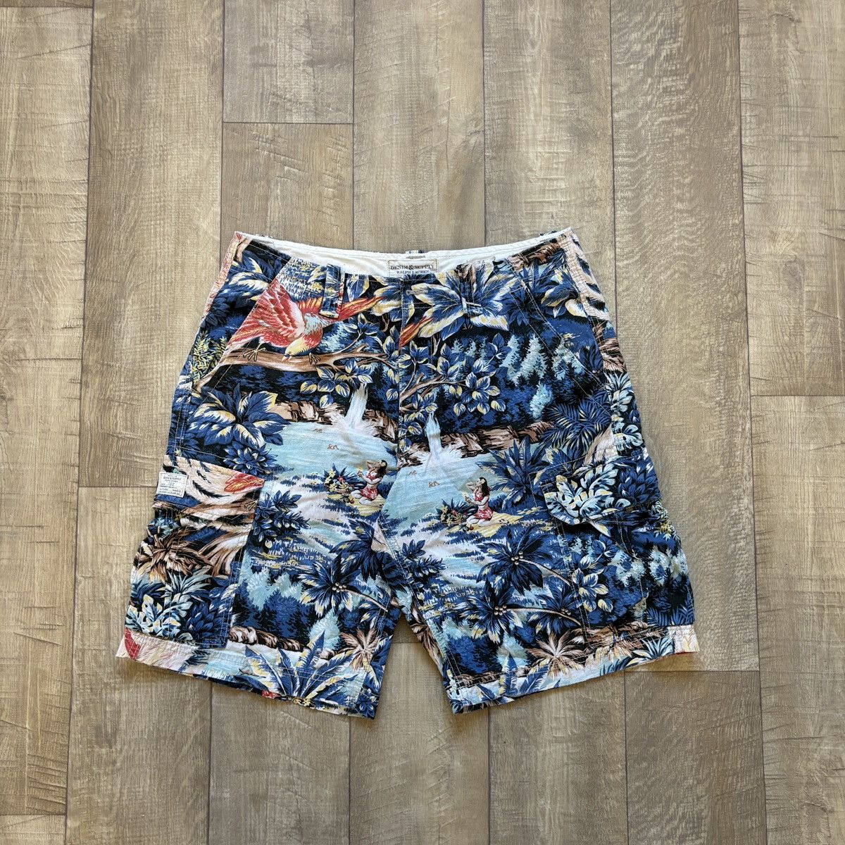 Denim & Supply Ralph Lauren Vintage Denim & Supple Ralph Lauren man size L style Hawaii Size US 34 / EU 50 - 1 Thumbnail