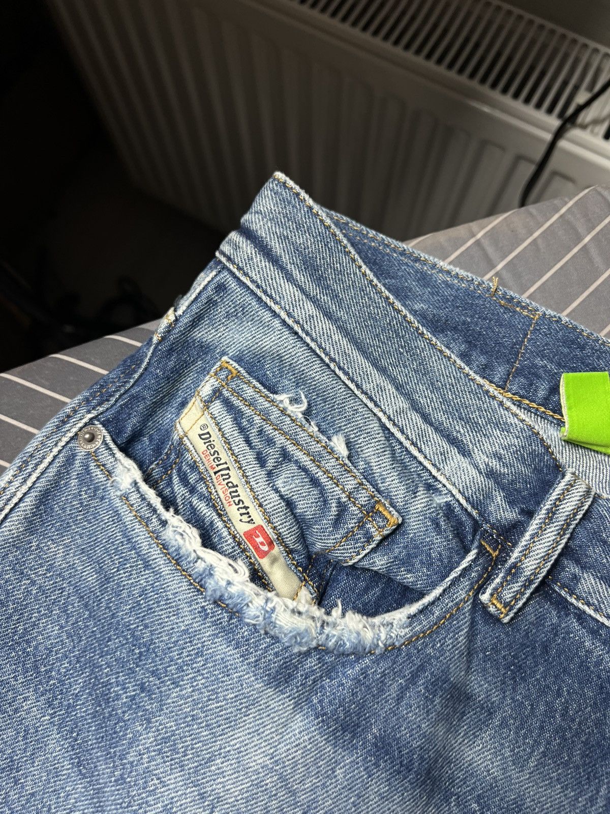 Diesel 🔥 Diesel Italian Distressed Straight Jeans Size 34 Italy 🧵 Size US 34 / EU 50 - 13 Thumbnail