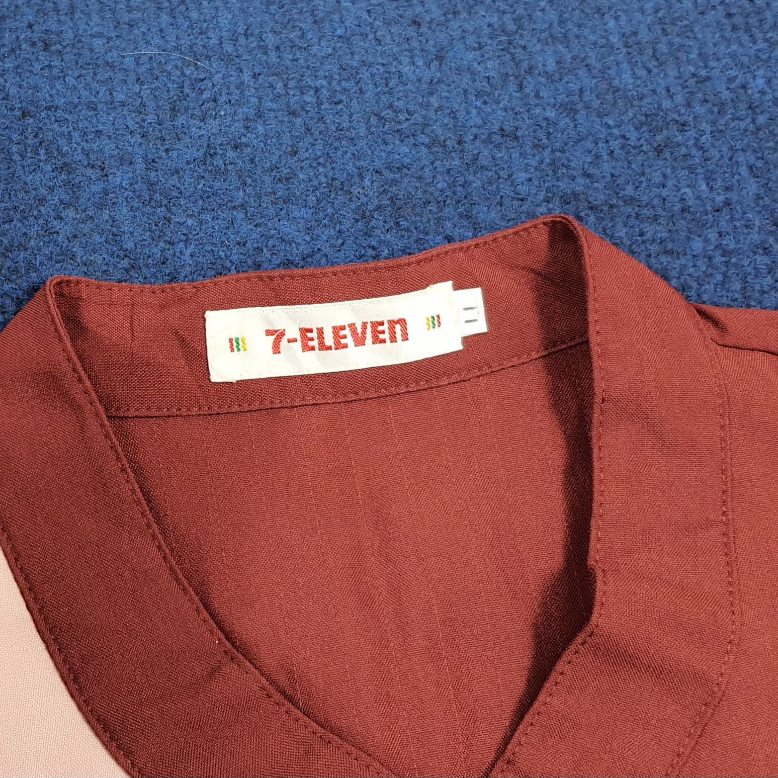 Japanese Brand Vintage 7 Eleven Japan Staff Uniform Work Jacket C299N34 Size US L / EU 52-54 / 3 - 6 Thumbnail