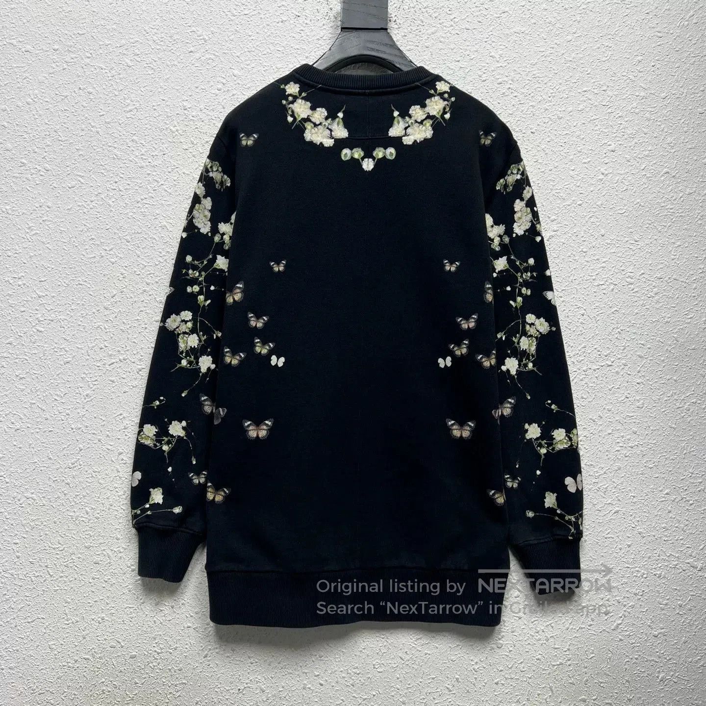 Givenchy givenchy floral sweatshirt in black. Size XS / US 0-2 / IT 36-38 - 2 Thumbnail
