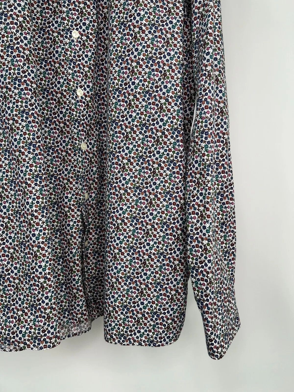 Eton Eton Contemporary Men's Casual Shirt Multicolor Floral XXL Size US XXL / EU 58 / 5 - 5 Thumbnail