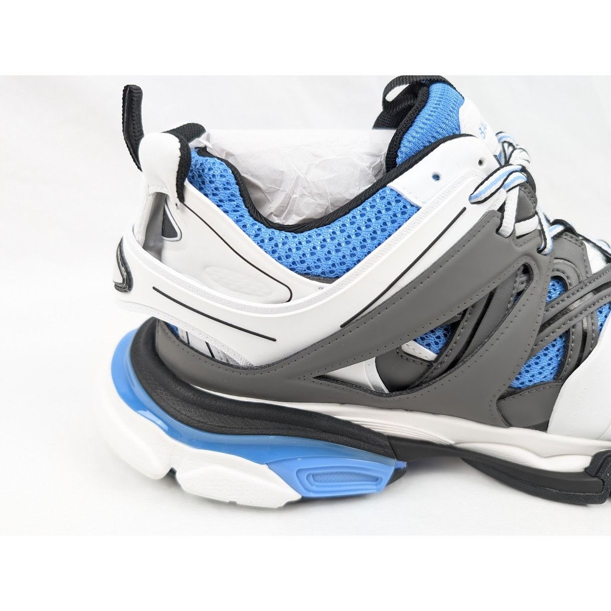 Balenciaga o1rshd1 Rubber Track Sneakers in Multicolor Size US 11 / EU 44 - 3 Thumbnail