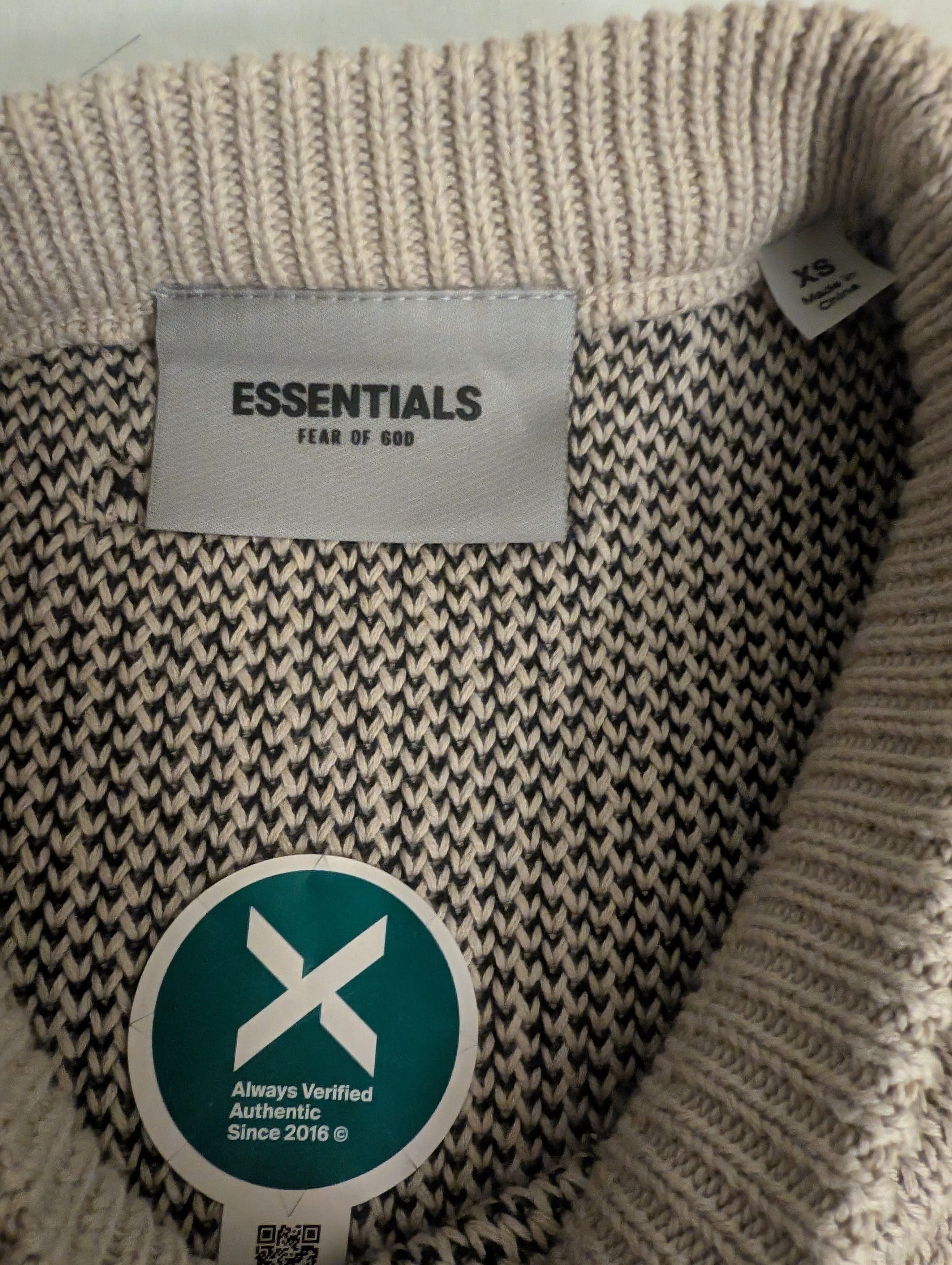 Fear of God Fear of God Essentials Pullover Knit Sweater Size US XS / EU 42 / 0 - 3 Thumbnail