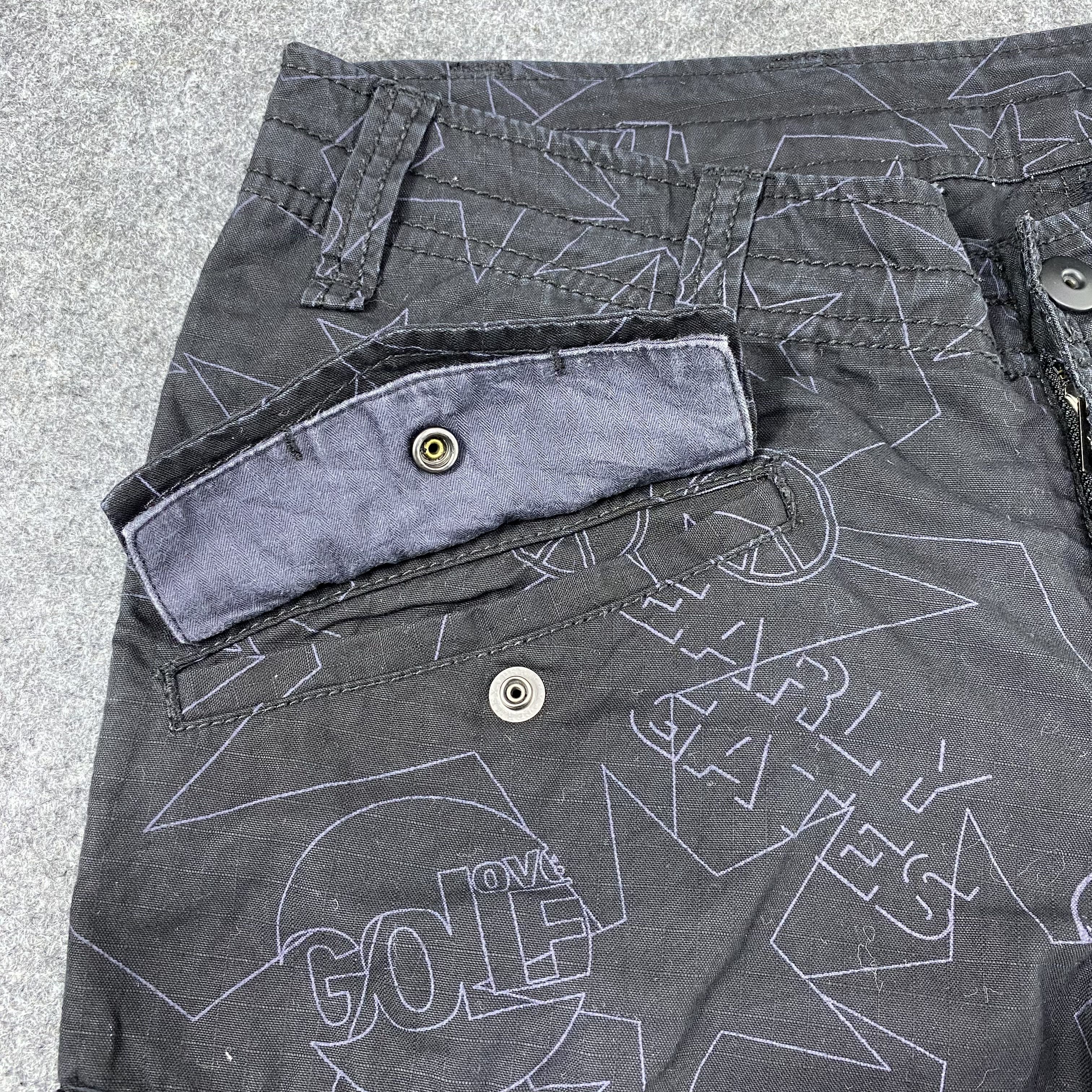 Designer × Japanese Brand Vintage Pearly Gates Full Print Cargo Pants - C015 Size US 30 / EU 46 - 11 Thumbnail