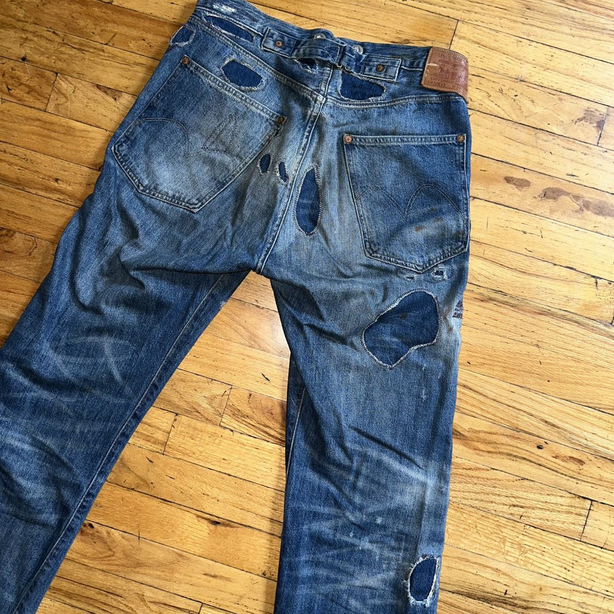 Levi's Vintage Clothing LVC distressed jeans Size 28" / US 6 / IT 42 - 3 Thumbnail