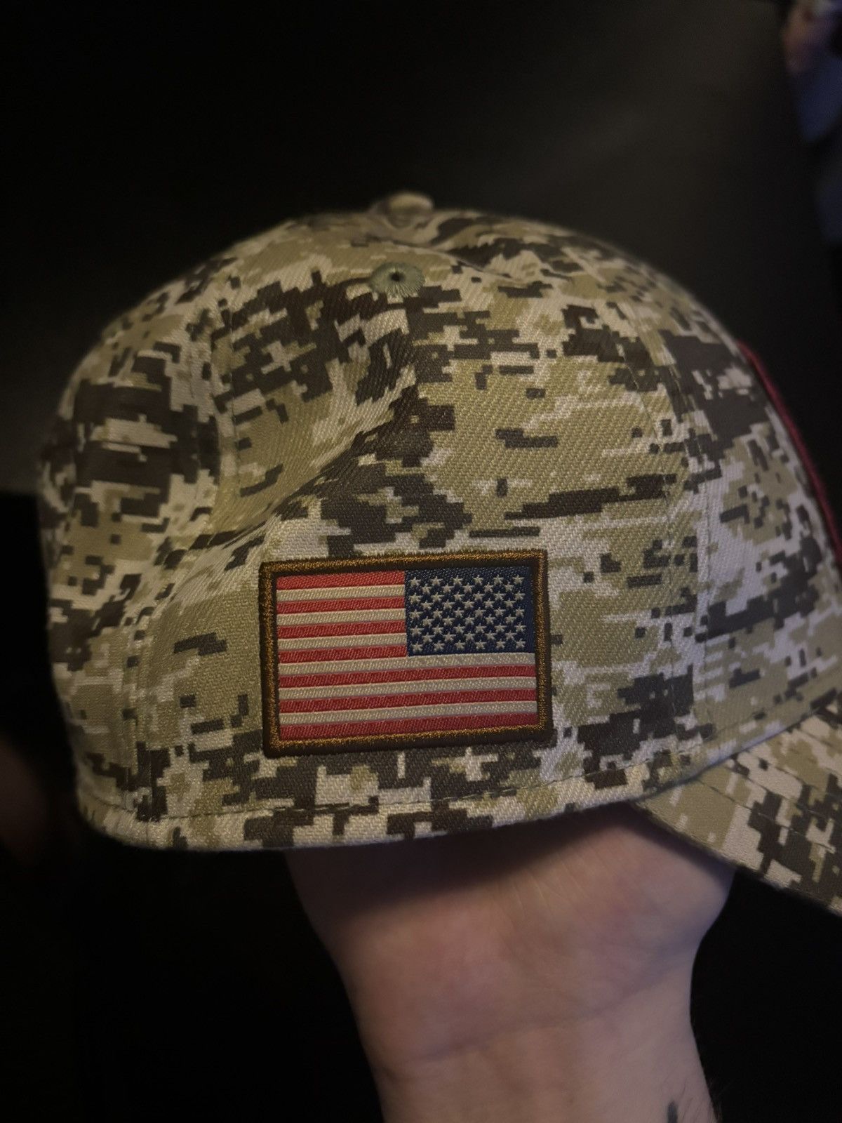 NFL × New Era New ERA Washington commanders “salute the troops” flex hat Size 36 - 2 Thumbnail