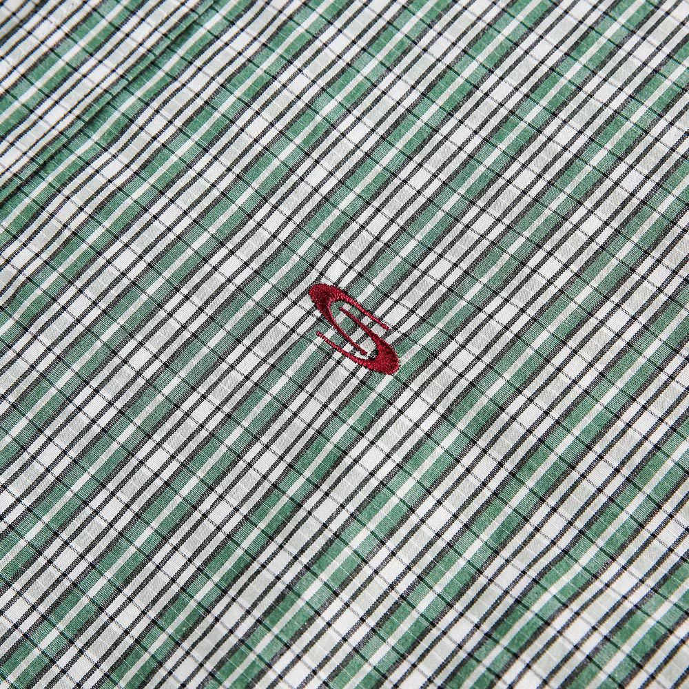 Japanese Brand × Vintage Japanese style loose men's lapel casual plaid shirt Size US M / EU 48-50 / 2 - 5 Thumbnail